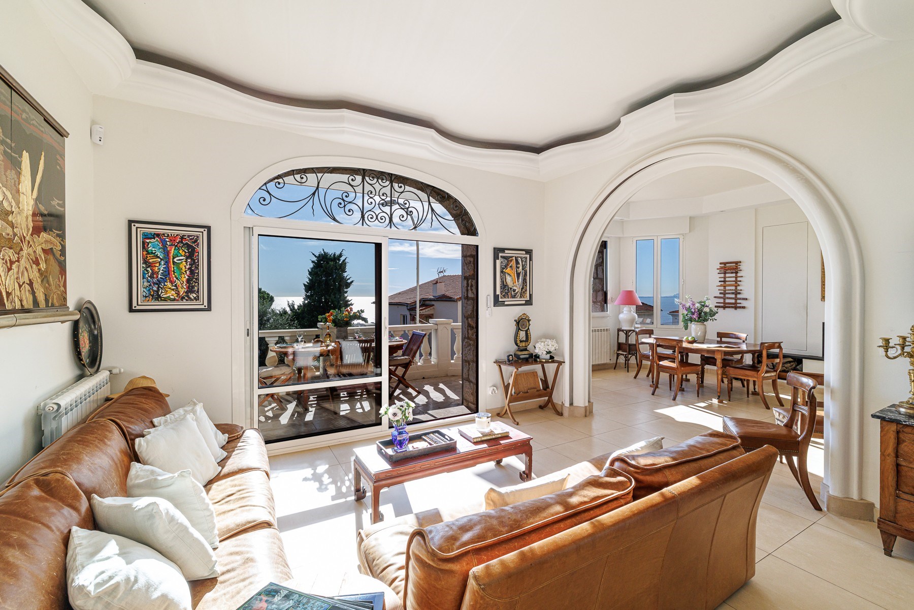  Cap de Nice, character villa with garden, sea view, and independent apartment - 物件實景