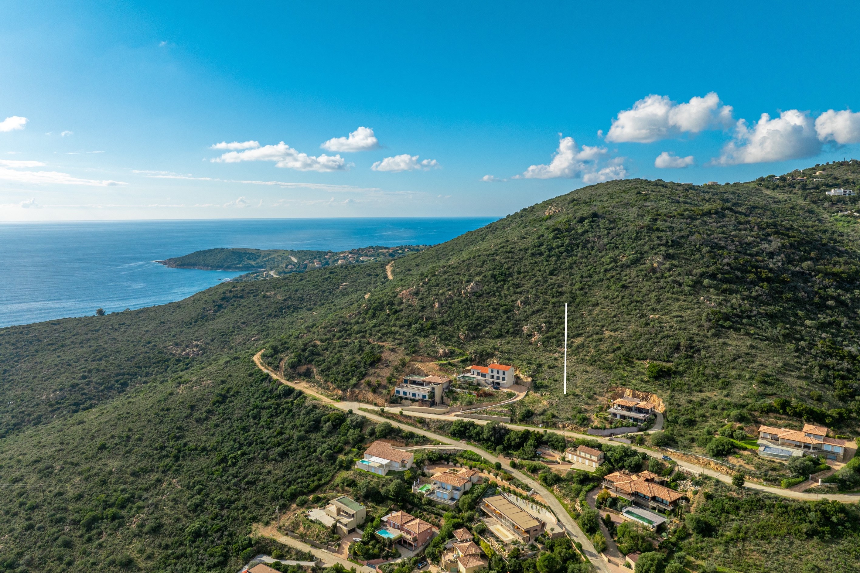  For sale : Building land with permit : villa with pool, panoramic sea view - Sa… - 物件實景