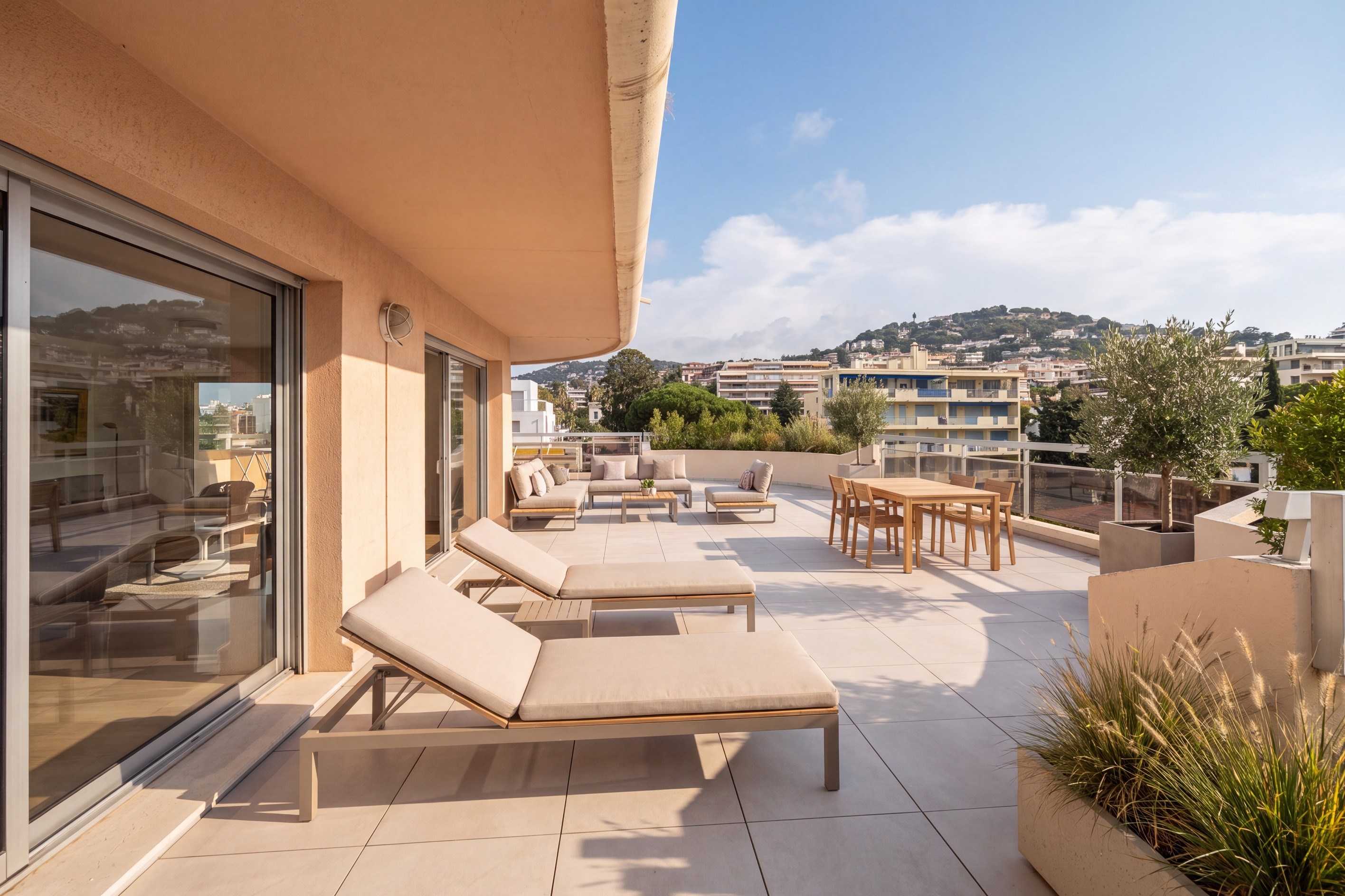  Cannes Basse Californie – 5 bedrooms apartment with open views and expansive te… - 物件實景