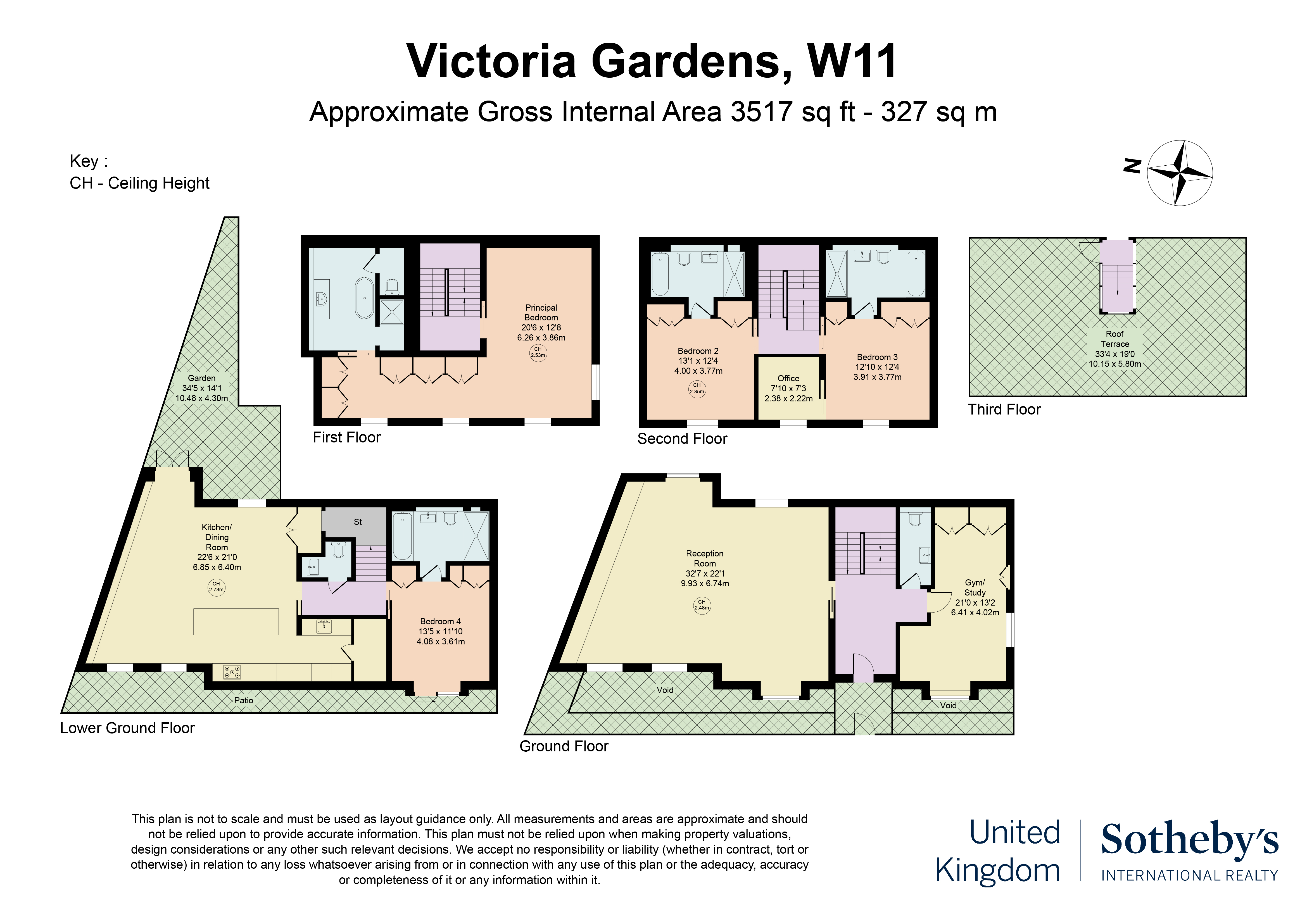  A four-bedroom Notting Hill house with a garden and expansive roof terrace - 物件實景