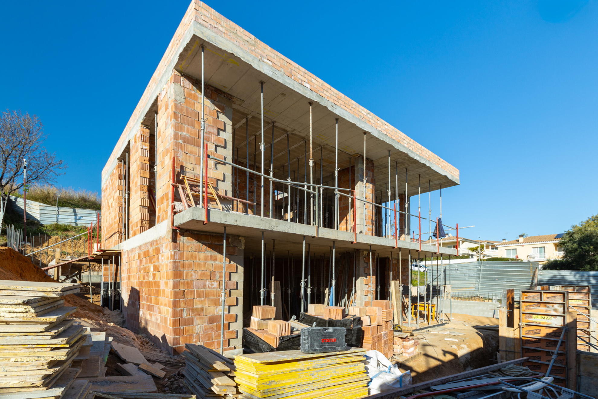  Ecological design house under construction in Vilassar - Costa Barcelona - 物件實景