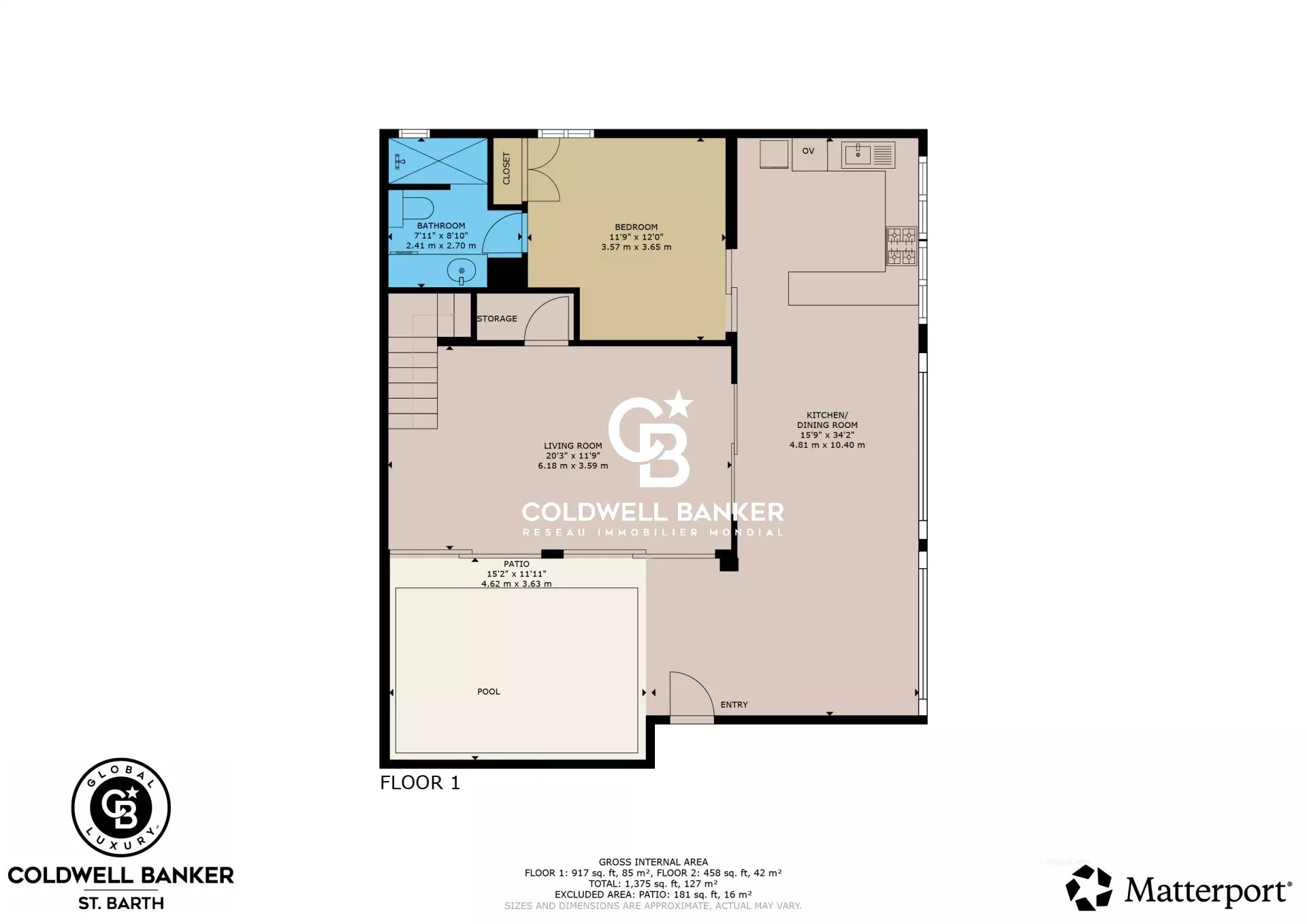 Saint-Barthélemy, Saint Barthelemy, 2 Bedrooms Bedrooms, ,Residential,For Sale,1998406