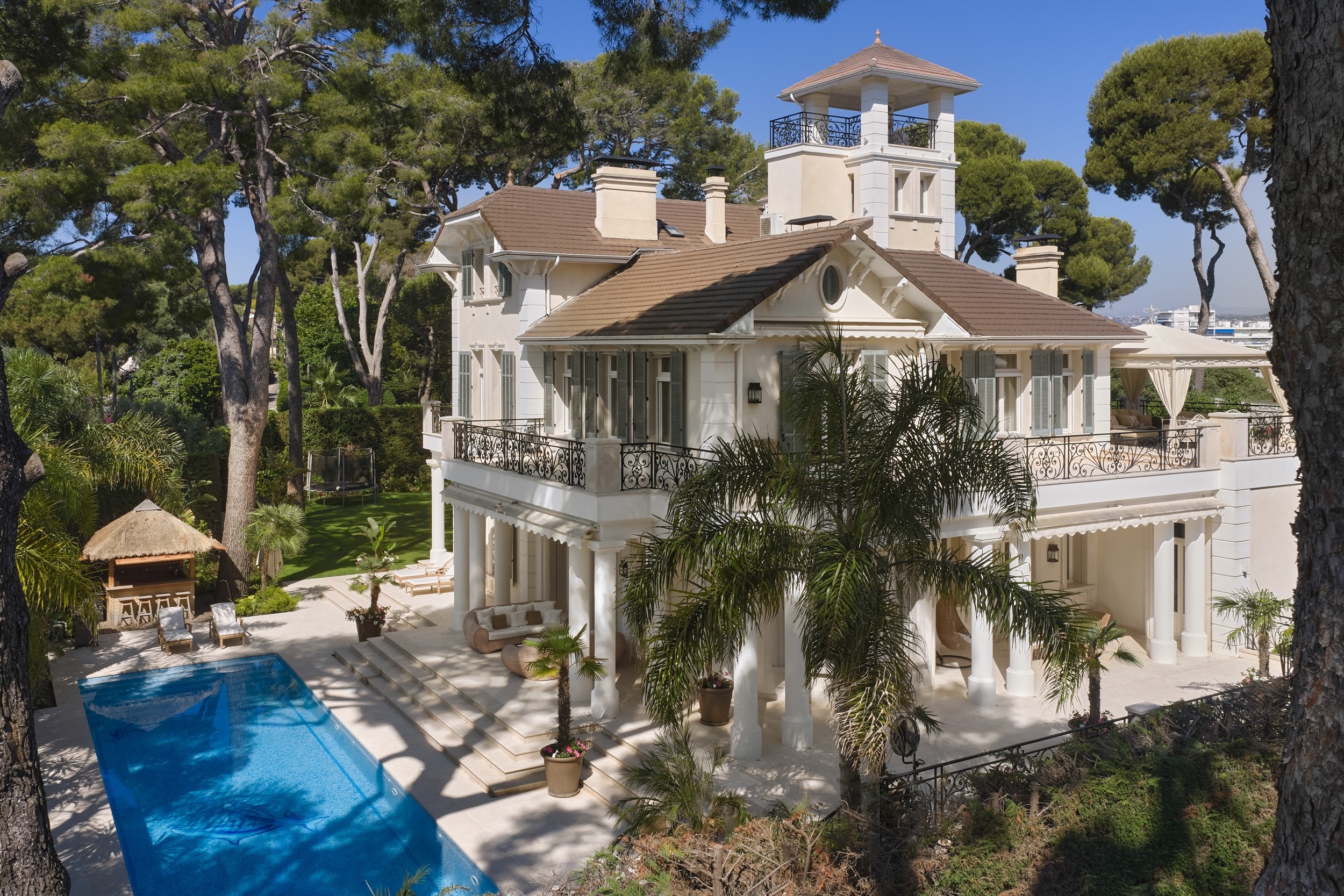  Cap d’Antibes, private Garoupe estate: Belle Époque property with pool and 7 be… - 物件實景