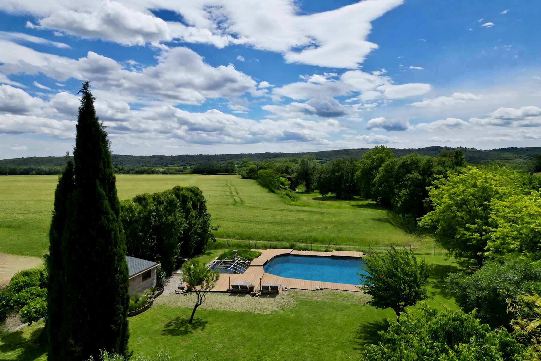  Charming country house with swimming pond and landscaped grounds, 6 km from Uzès - 物件實景