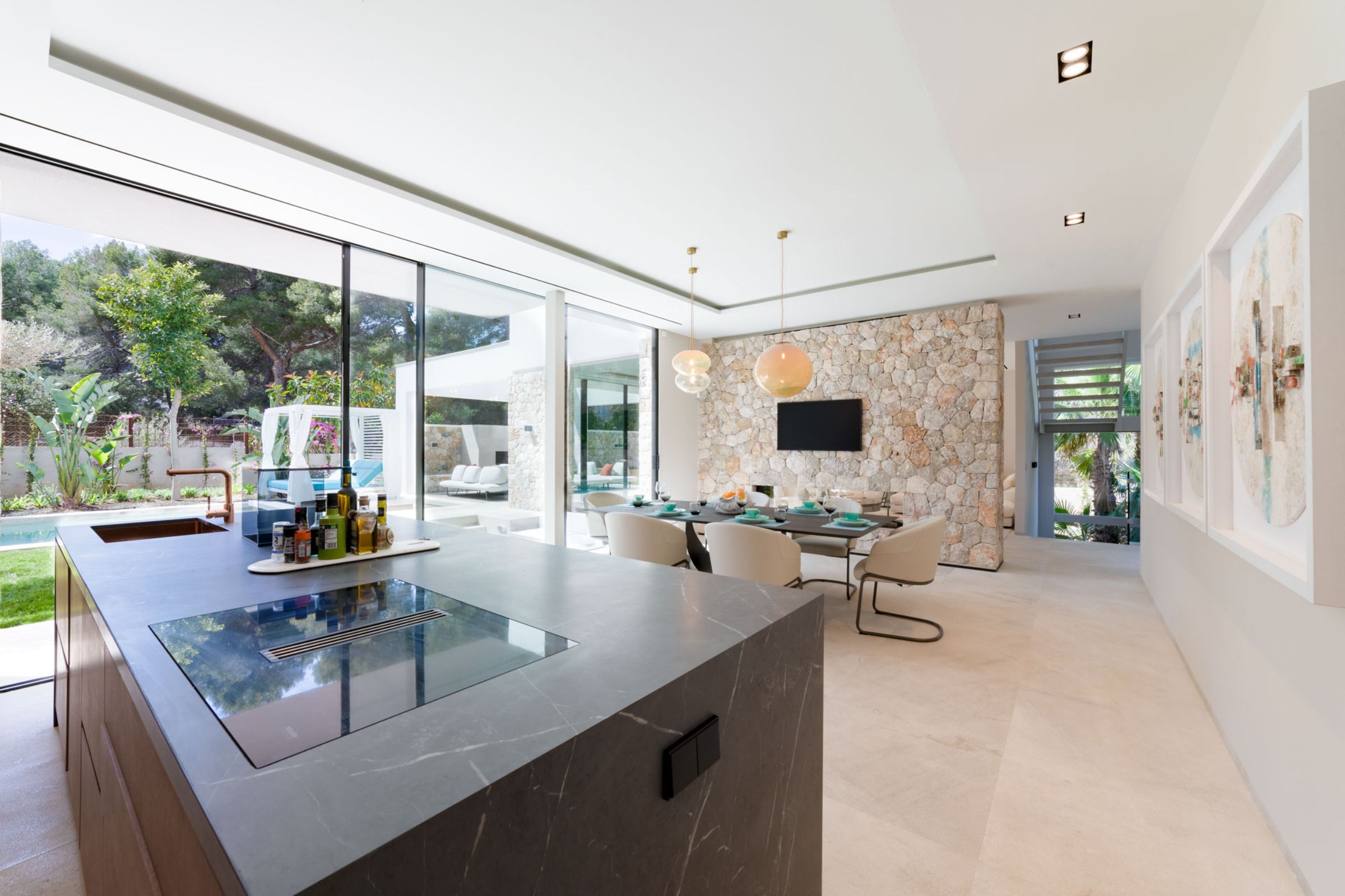  Beautiful newly built villa in Nova Santa Ponsa - 物件實景