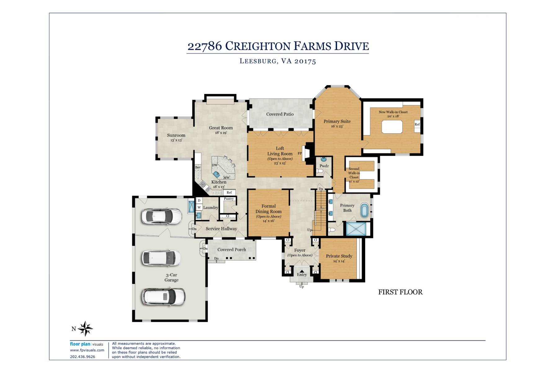  22786 Creighton Farms Drive, Leesburg, VA, 20175 - 物件實景