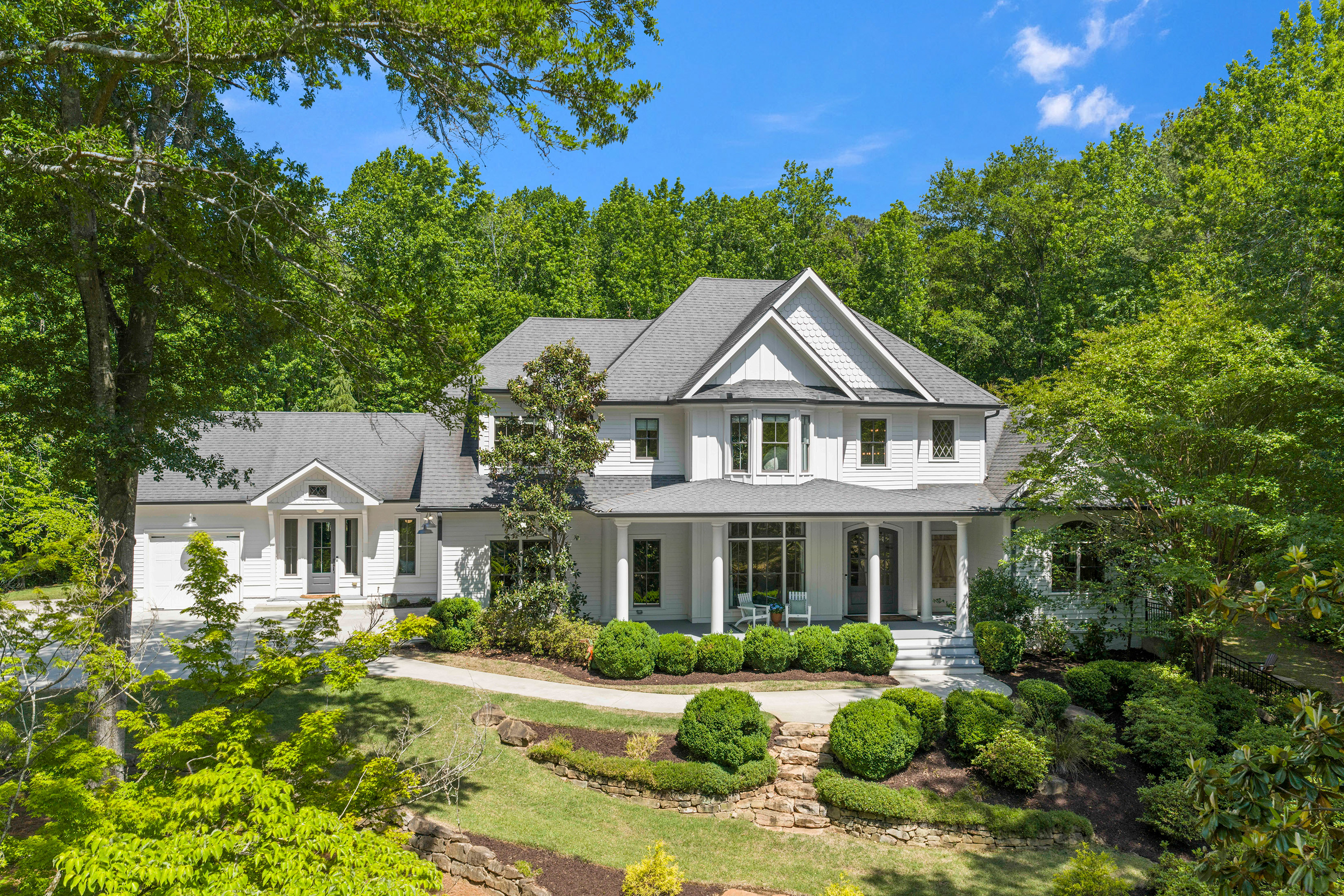  Set On More Than 10± Remarkably Private Acres Between Roswell And Milton - 物件實景