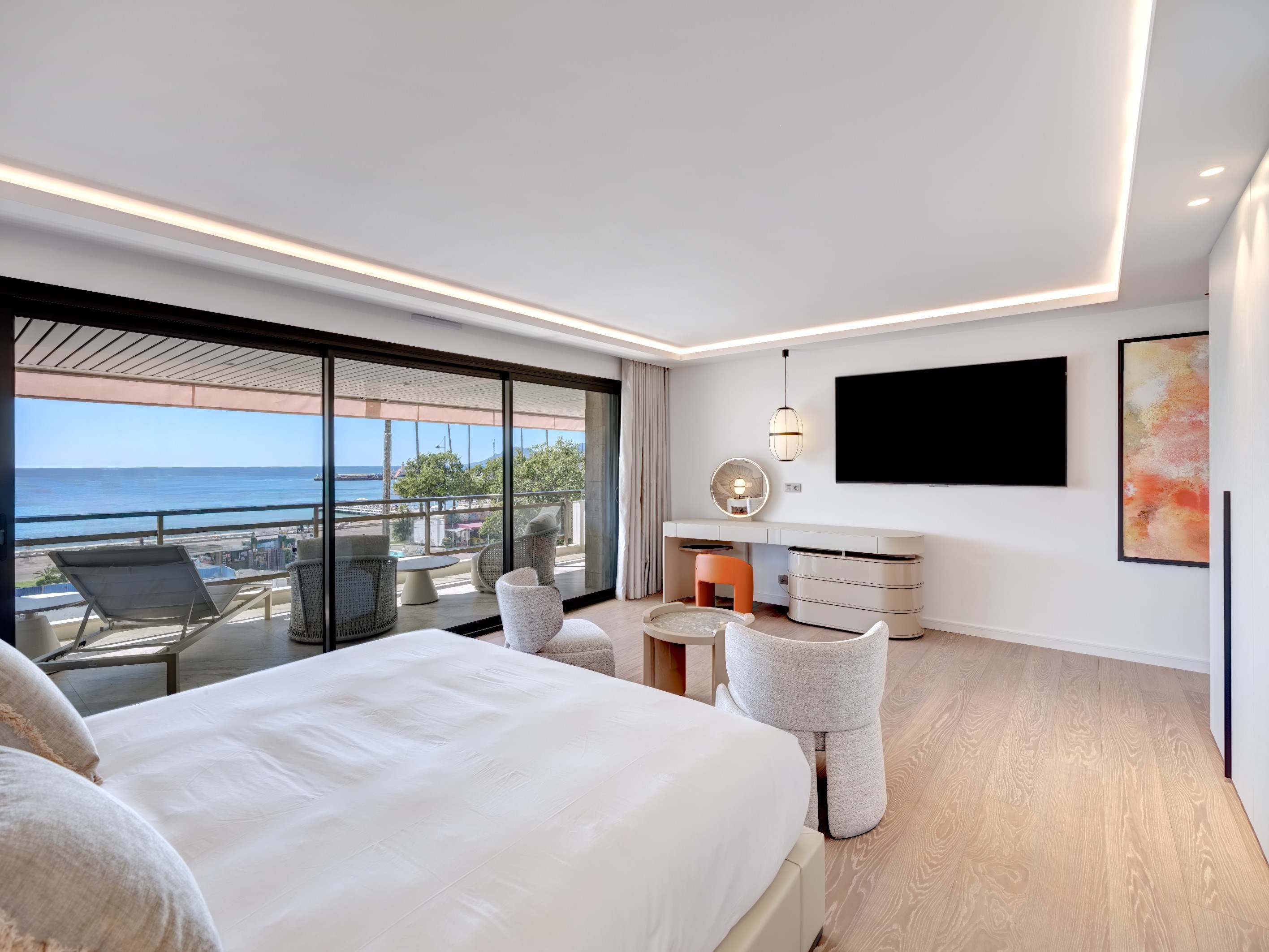  Cannes Croisette luxury apartment 324 sqm panoramic sea view 5 bedroom terrace … - 物件實景