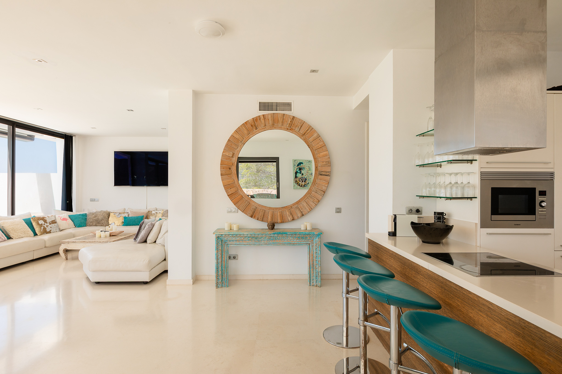  Modern villa with sea views in Cala Carbo, Ibiza - 物件實景