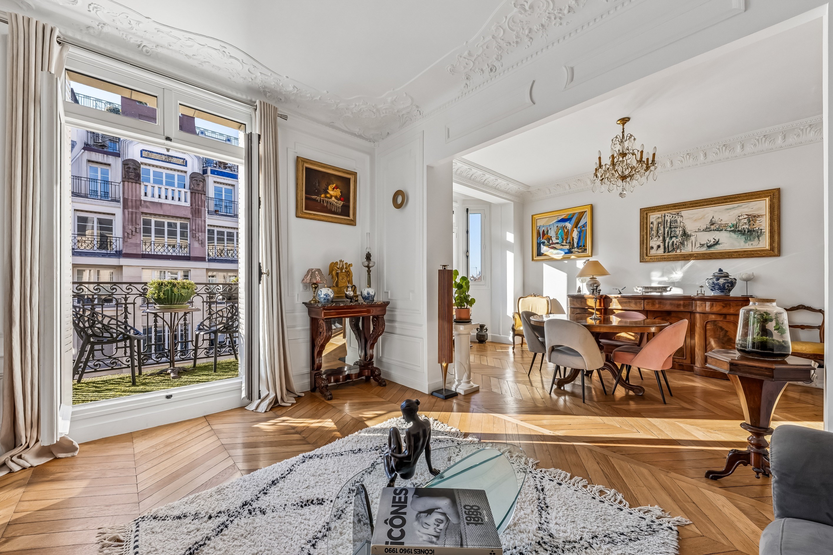  Marais - Exclusive Listing. Stunning Bright Apartment with Balconies and Sacré-… - 物件實景