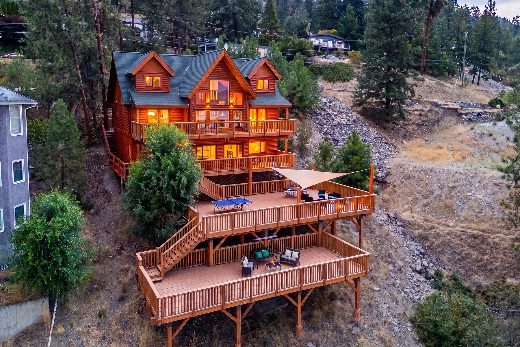  Log and Timber Dream Home - 物件實景