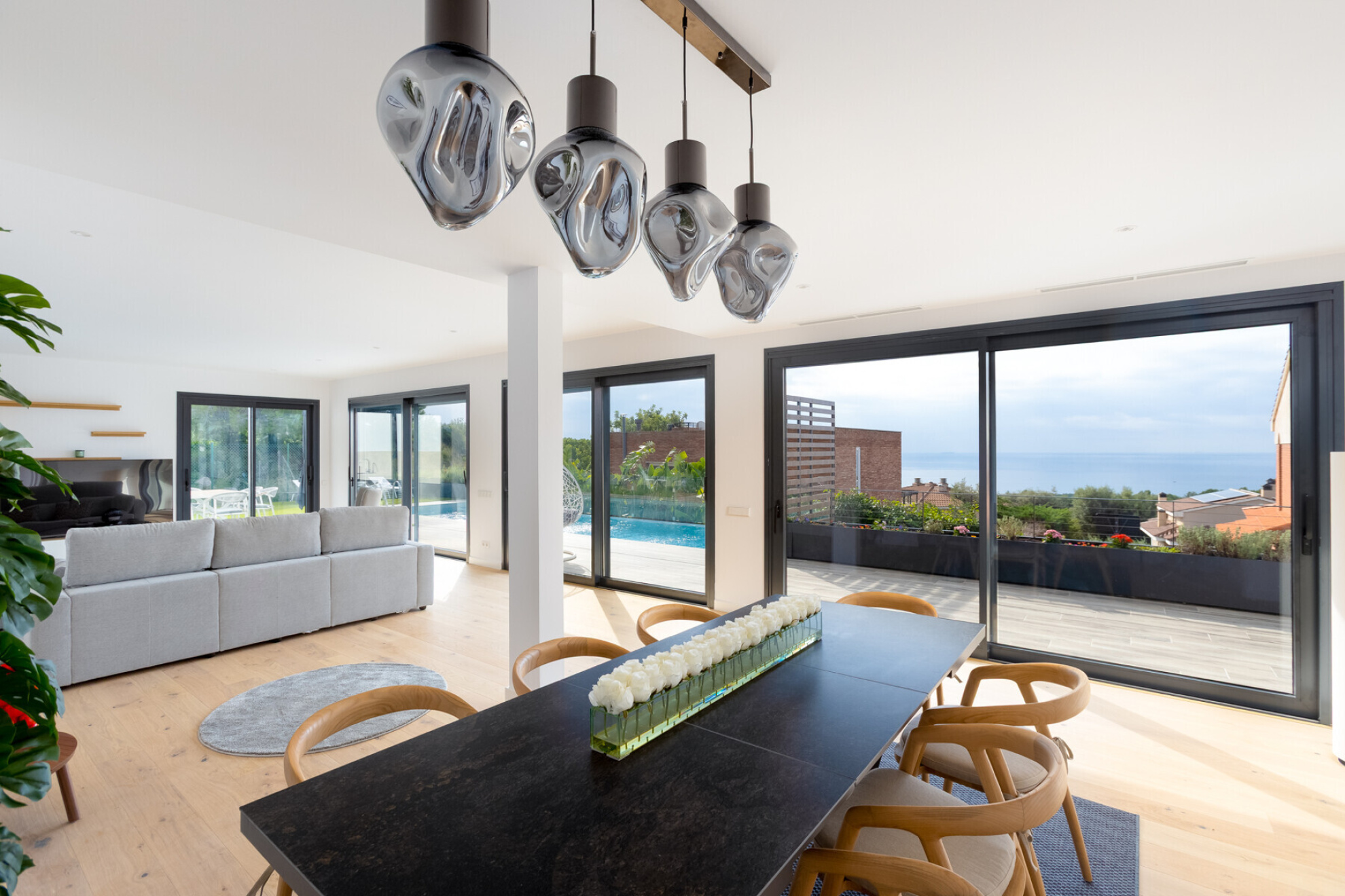  Designer house in exclusive urbanization with sea views, Teia - Costa Barcelona - 物件實景