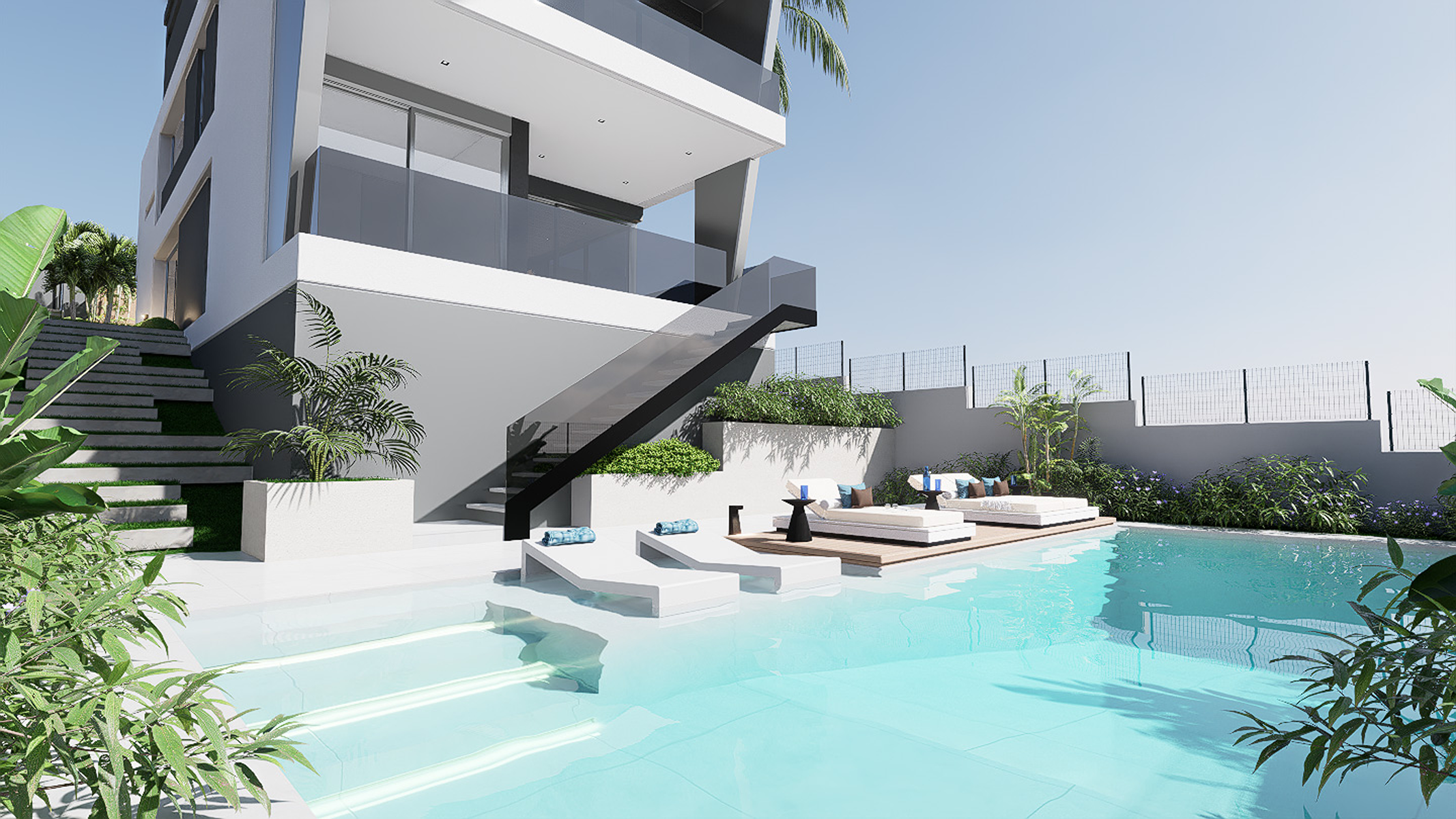  Design villa for new construction 8 minutes from Sitges. - 物件實景