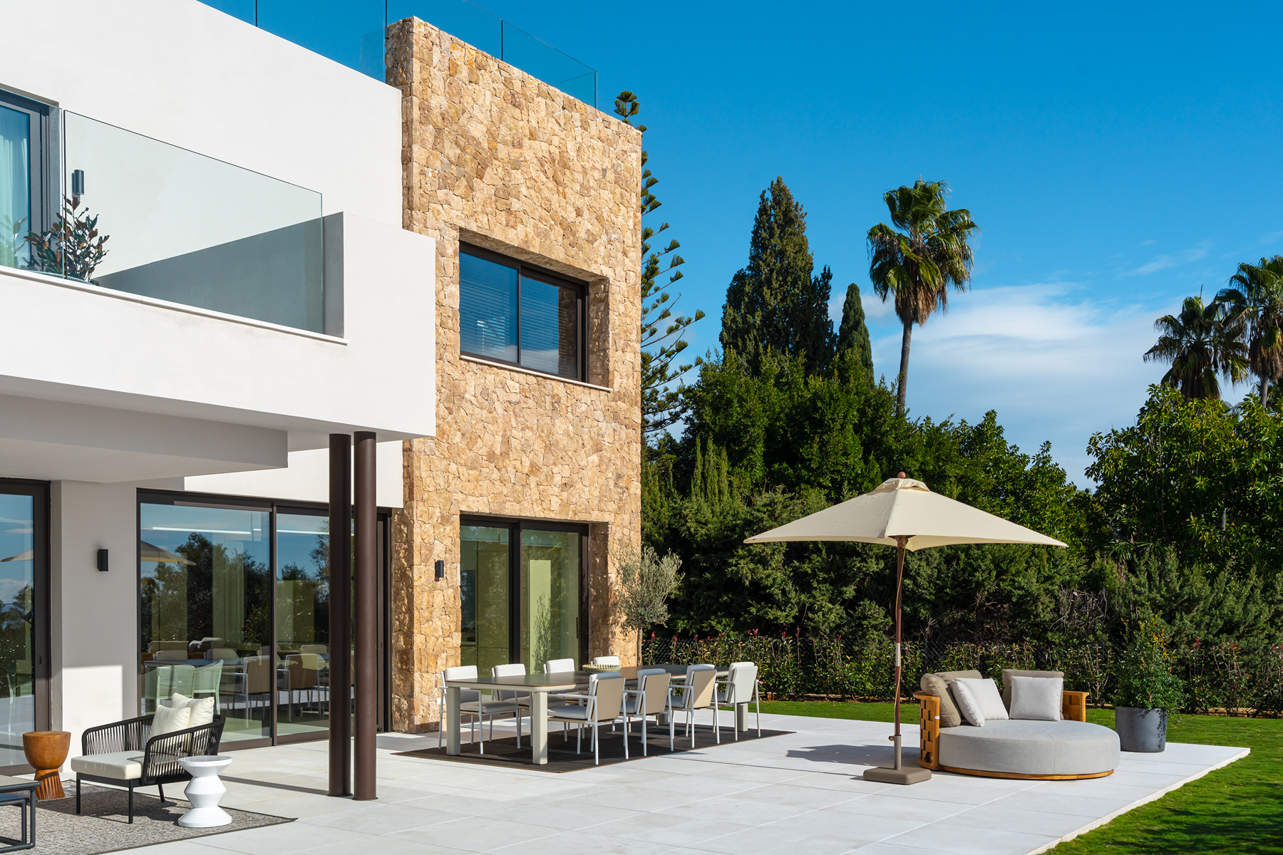  Contemporary designer villa with sea views in Marbella