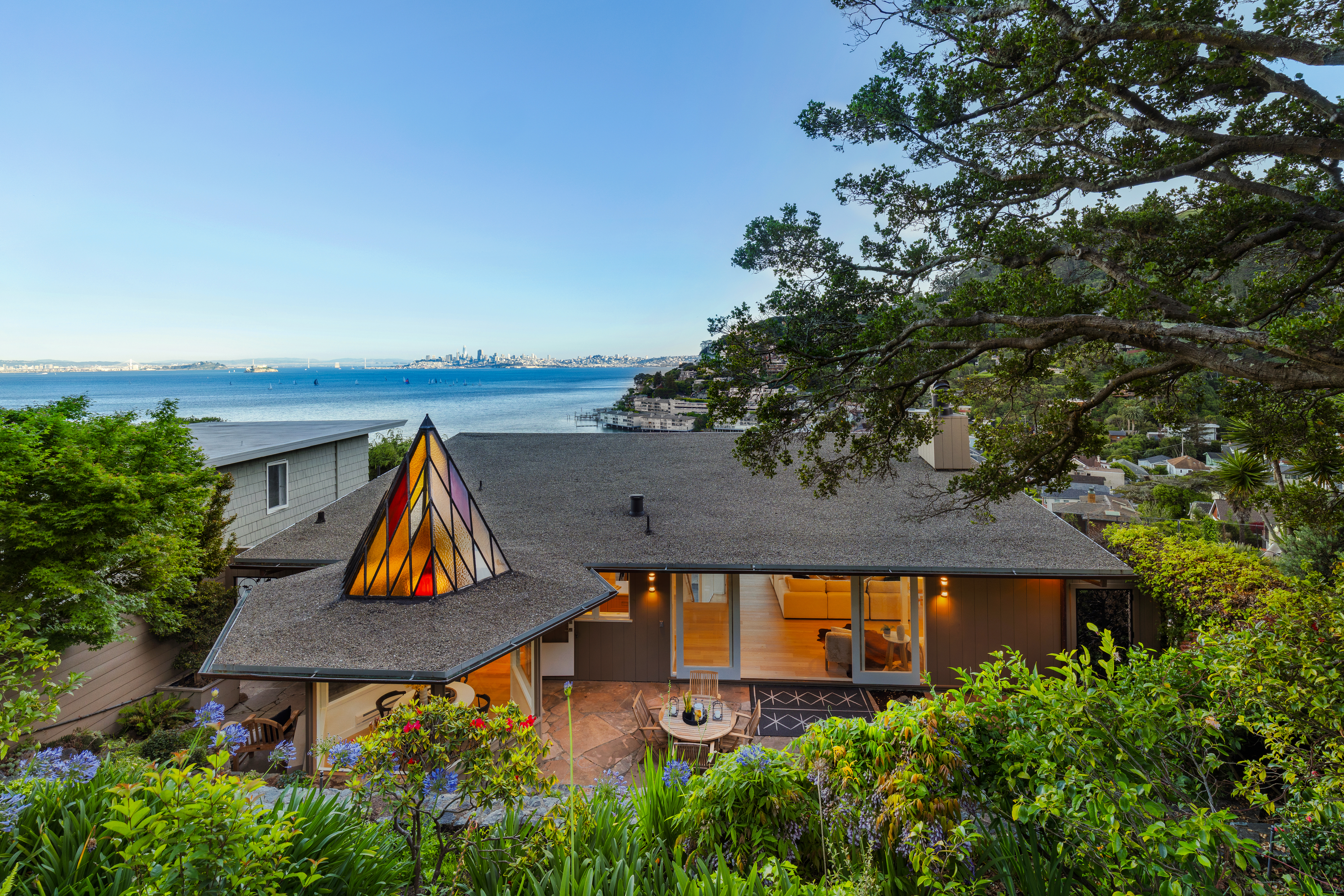  Updated Iconic Sausalito Mid-Century with Unrivaled San Francisco Views - 物件實景