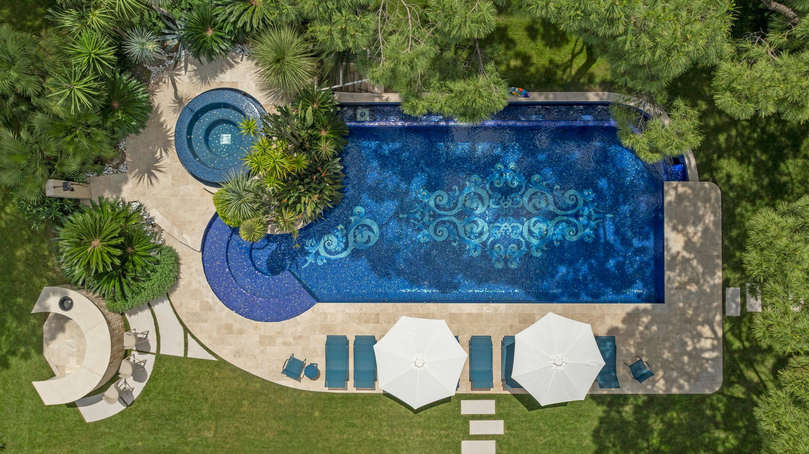  Elegant Provençal estate in Les Parcs de Saint-Tropez with landscaped gardens a… - 物件實景