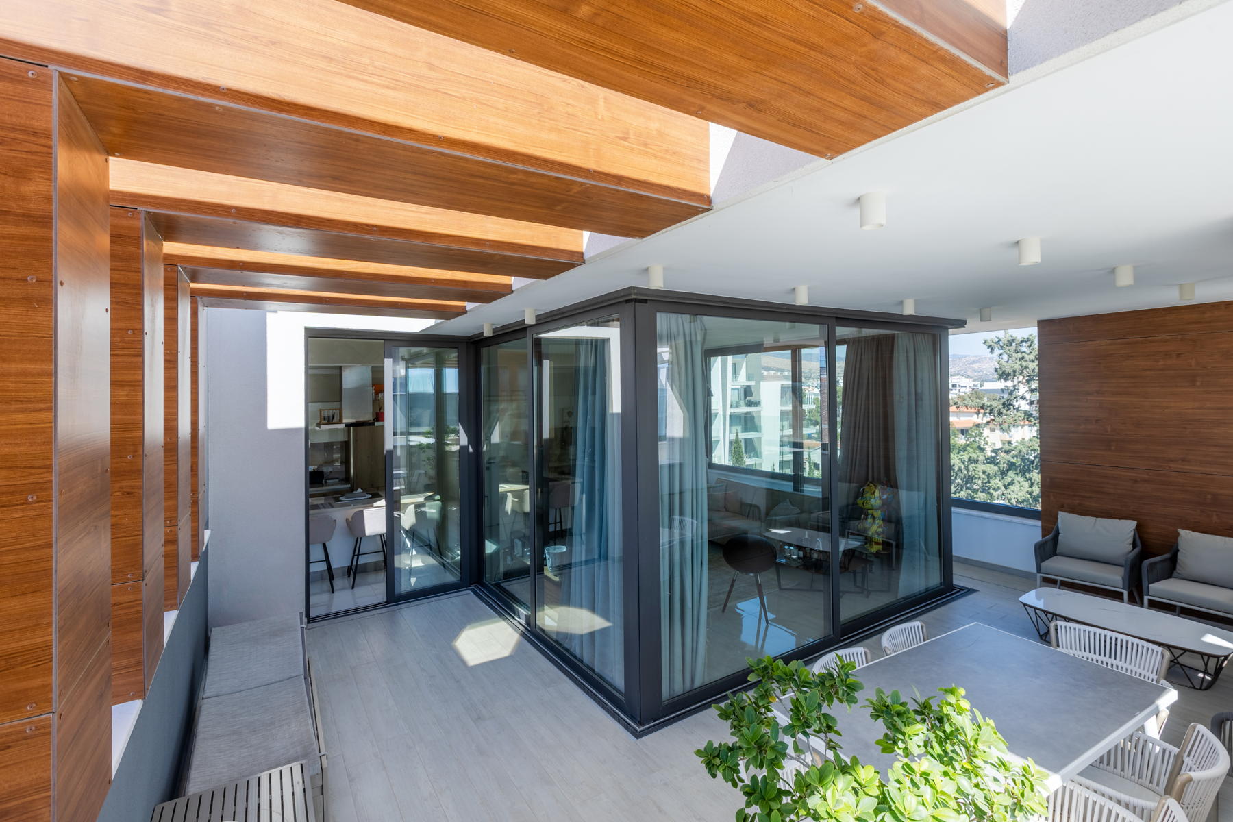  Three Bedroom Penthouse with Underfloor Heating in Germasogeia, Limassol - 物件實景