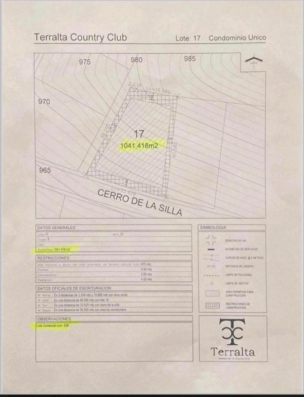 Carr. Monterrey - Saltillo Km 52.5 (Terralta), García, Nuevo León, 66010, Mexico, 1 Bedroom Bedrooms, ,Residential,For Sale,Carr. Monterrey - Saltillo Km 52.5 (Terralta),1444414