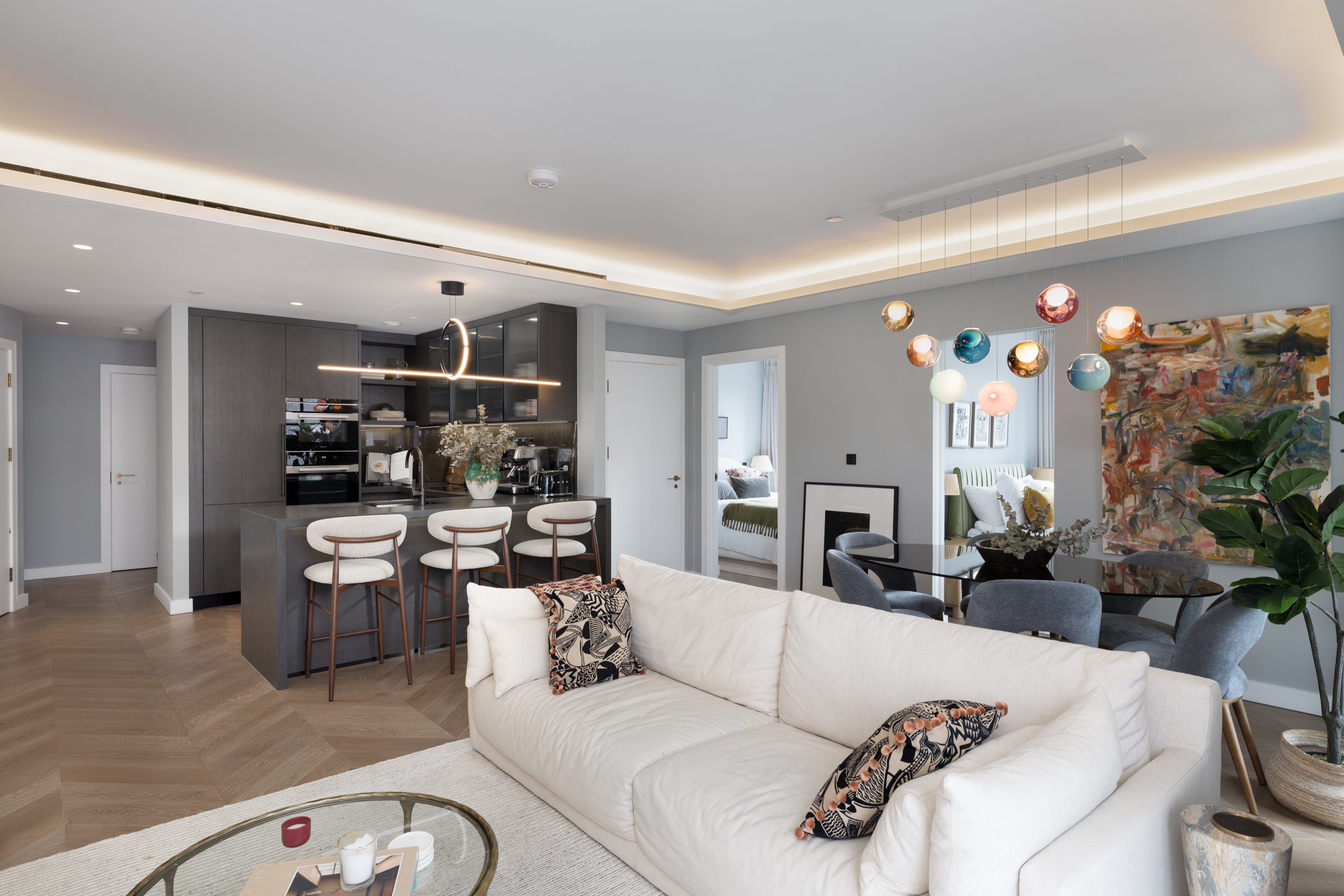 A Contemporary Three-Bedroom Apartment in Fitzrovia - 物件實景