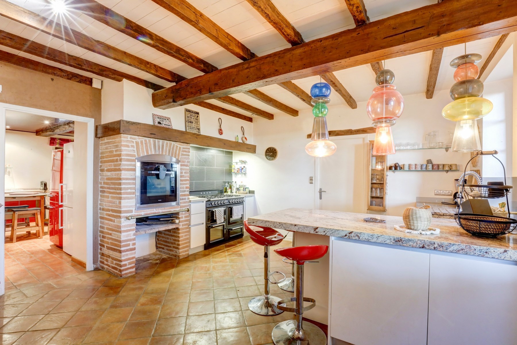  Exceptional renovation of this former farmhouse, with views of the Pyrenees - 物件實景