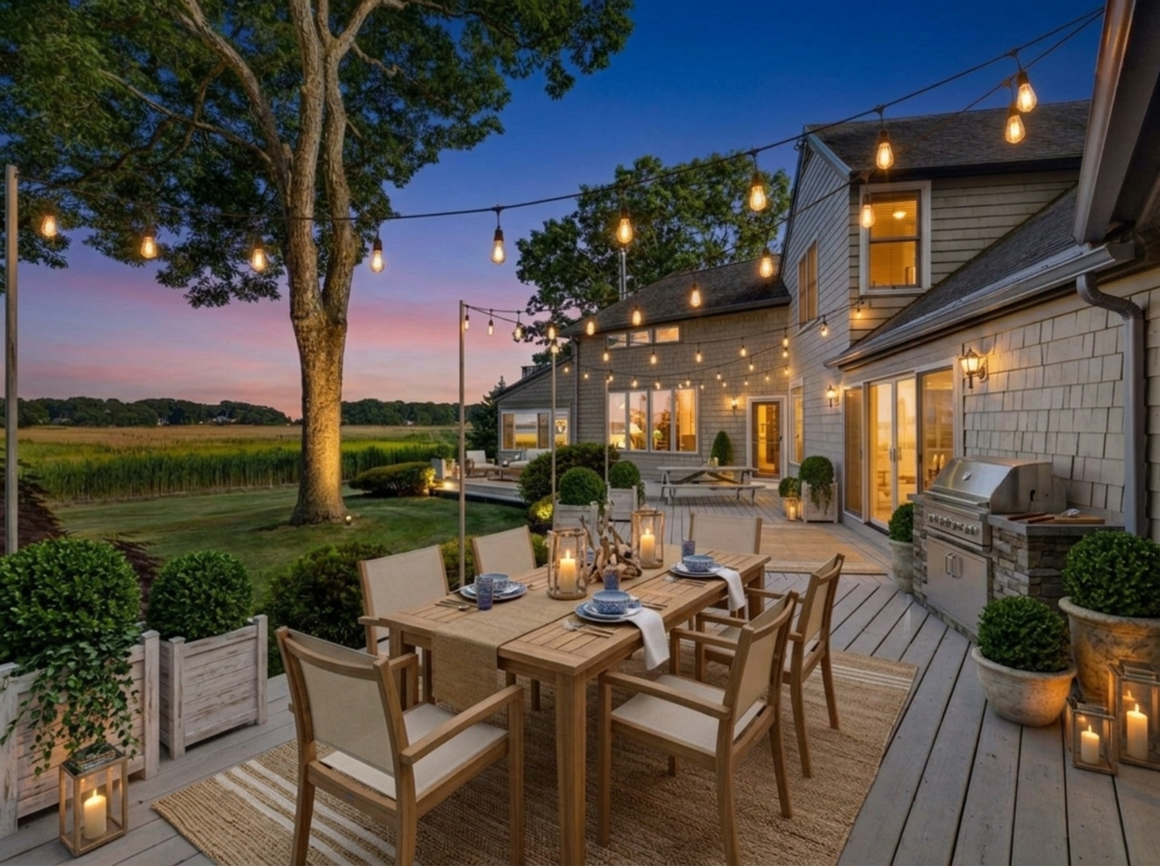  Contemporary Coastal Elegance Meets Exceptional Privacy Along South Cove in Old - 物件實景