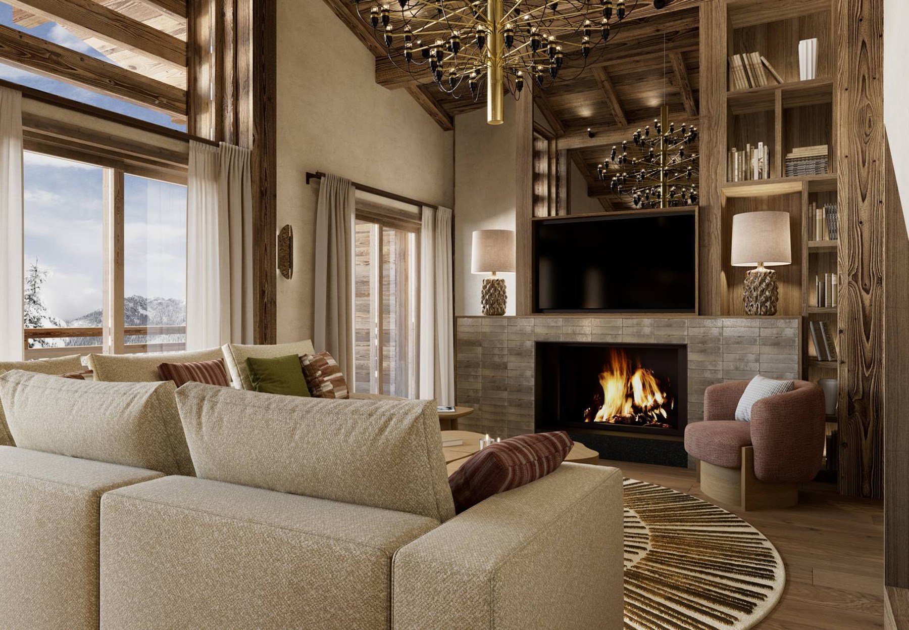  Apartment La Belle aux Bois A-003 - Brand-New Penthouse in Megève - 物件實景