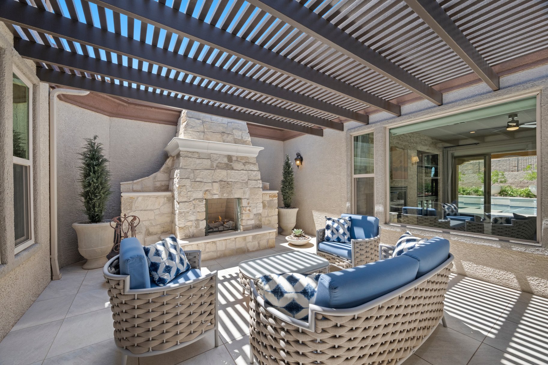  DESIGNER DREAM OASIS IN GATED LAKE LAS VEGAS, FURNISHED TURN-KEY - 物件實景