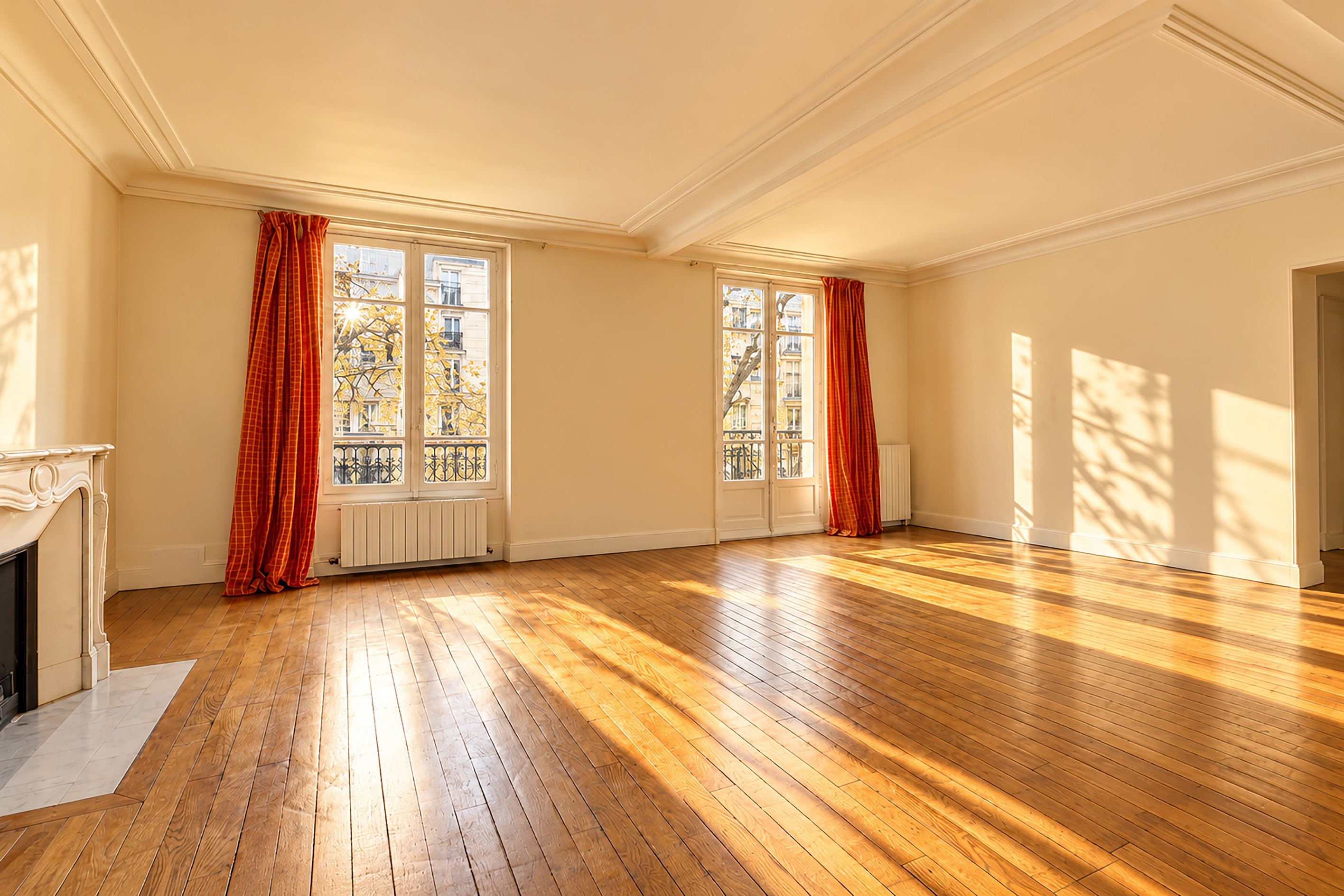  PARIS XVI, Passy, Garden view, 4 bedrooms, balcony - 物件實景