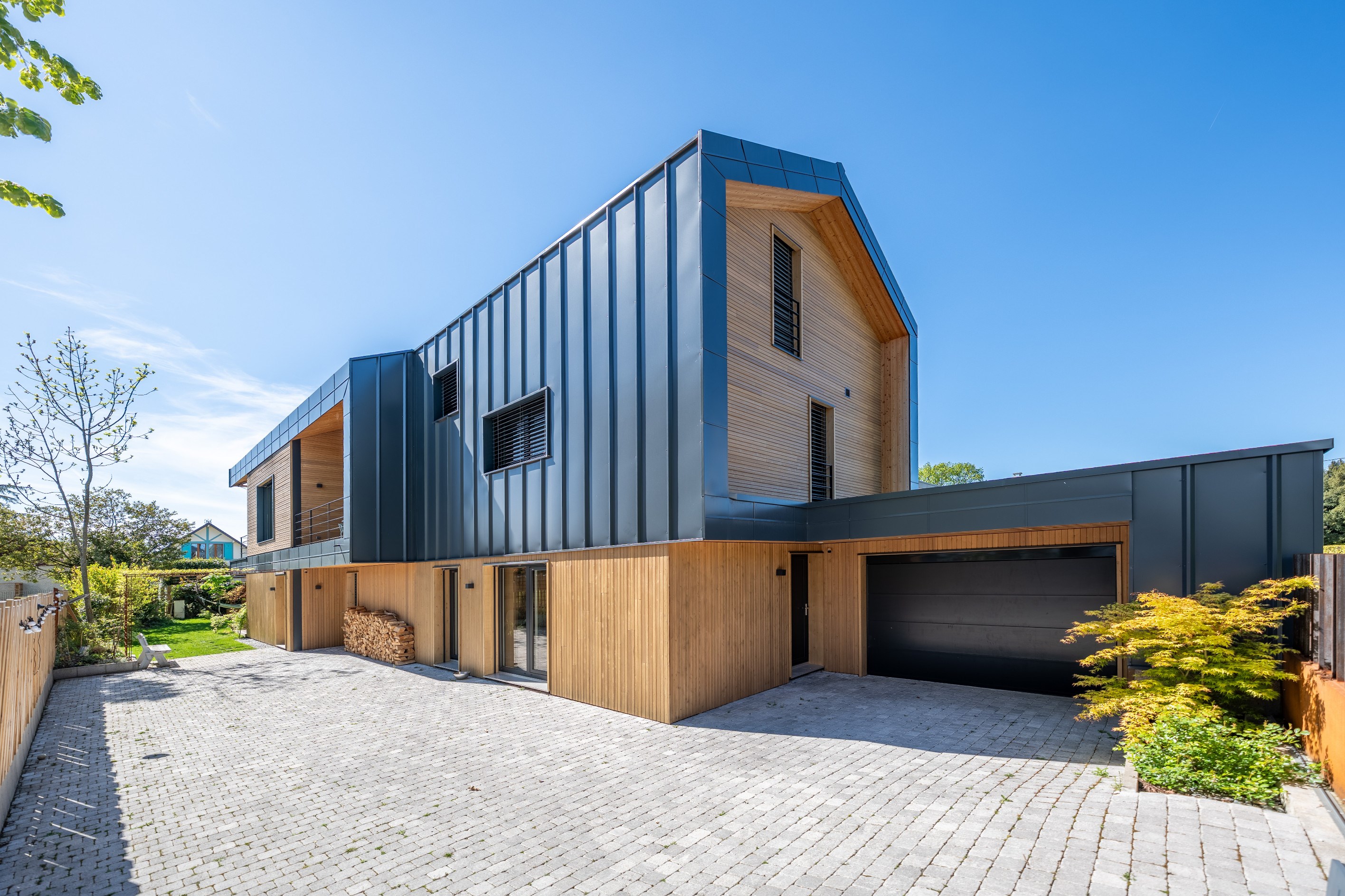  Thonon-les-Bains – New Contemporary Architect-Designed Villa in the Heart of th… - 物件實景