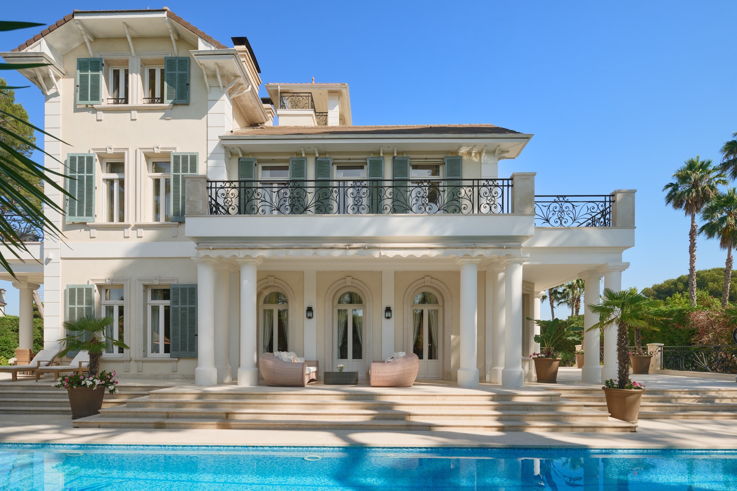  Cap d’Antibes, private Garoupe estate: Belle Époque property with pool and 7 be… - 物件實景