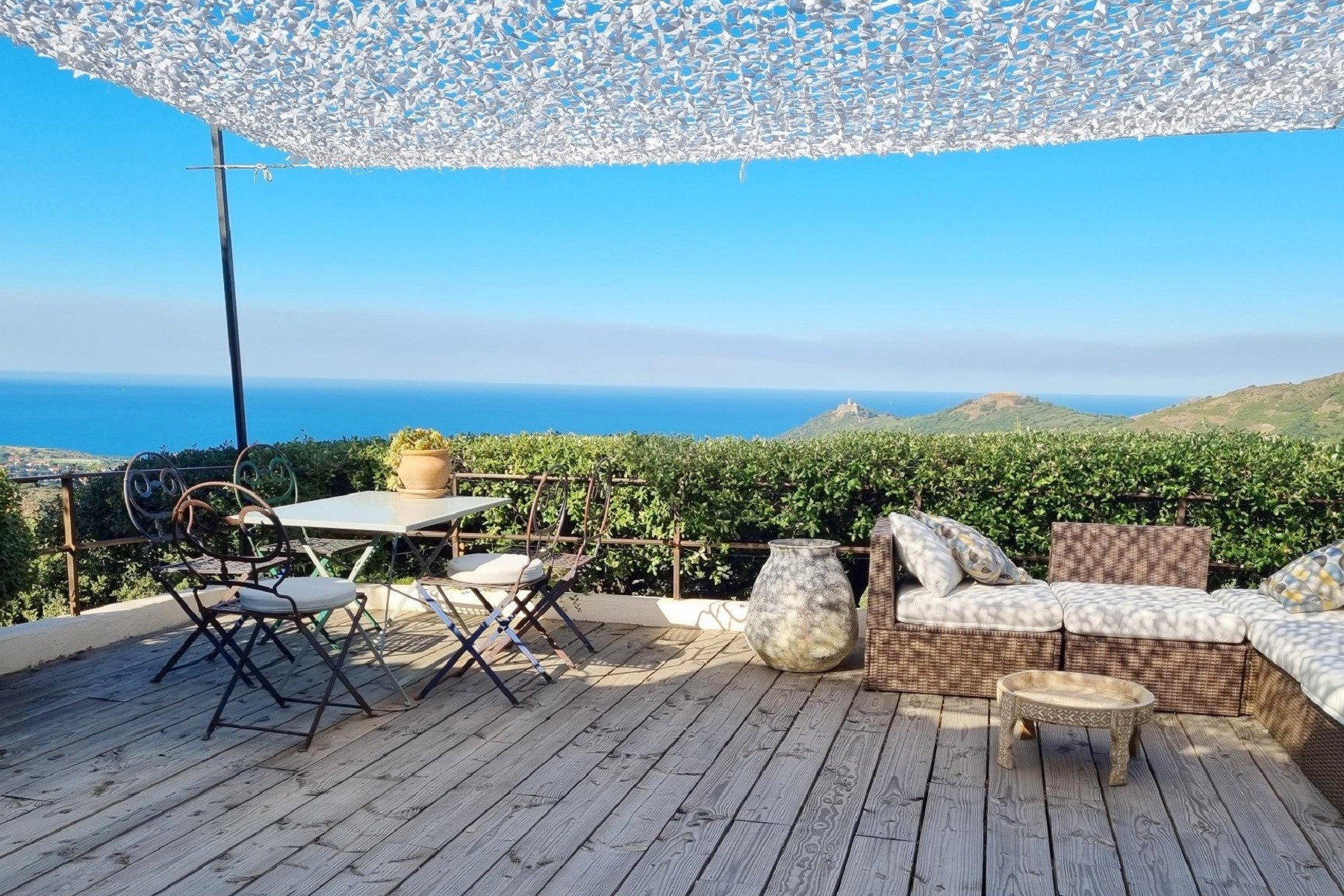  EXCLUSIVE : Renovated farmhouse with a breathtaking view of the bay of Collioure - 物件實景