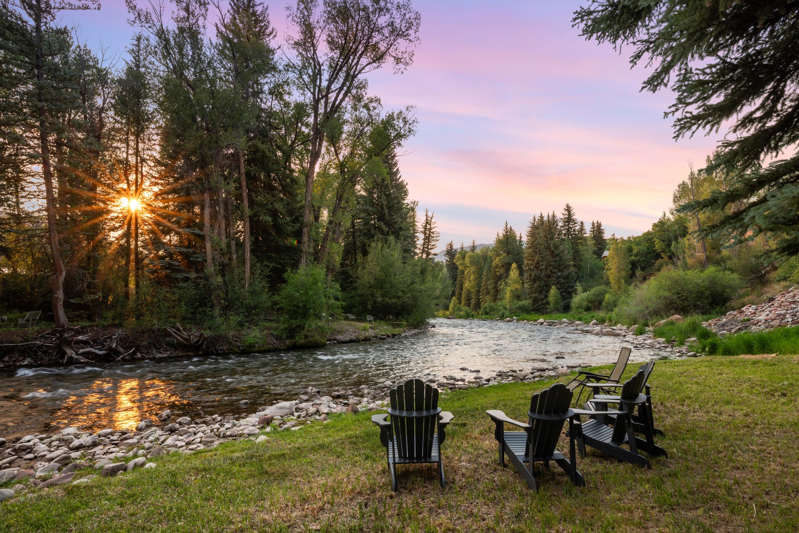  Designed for the Roaring Fork River  57 Liberty Lane, Woody Creek - 物件實景