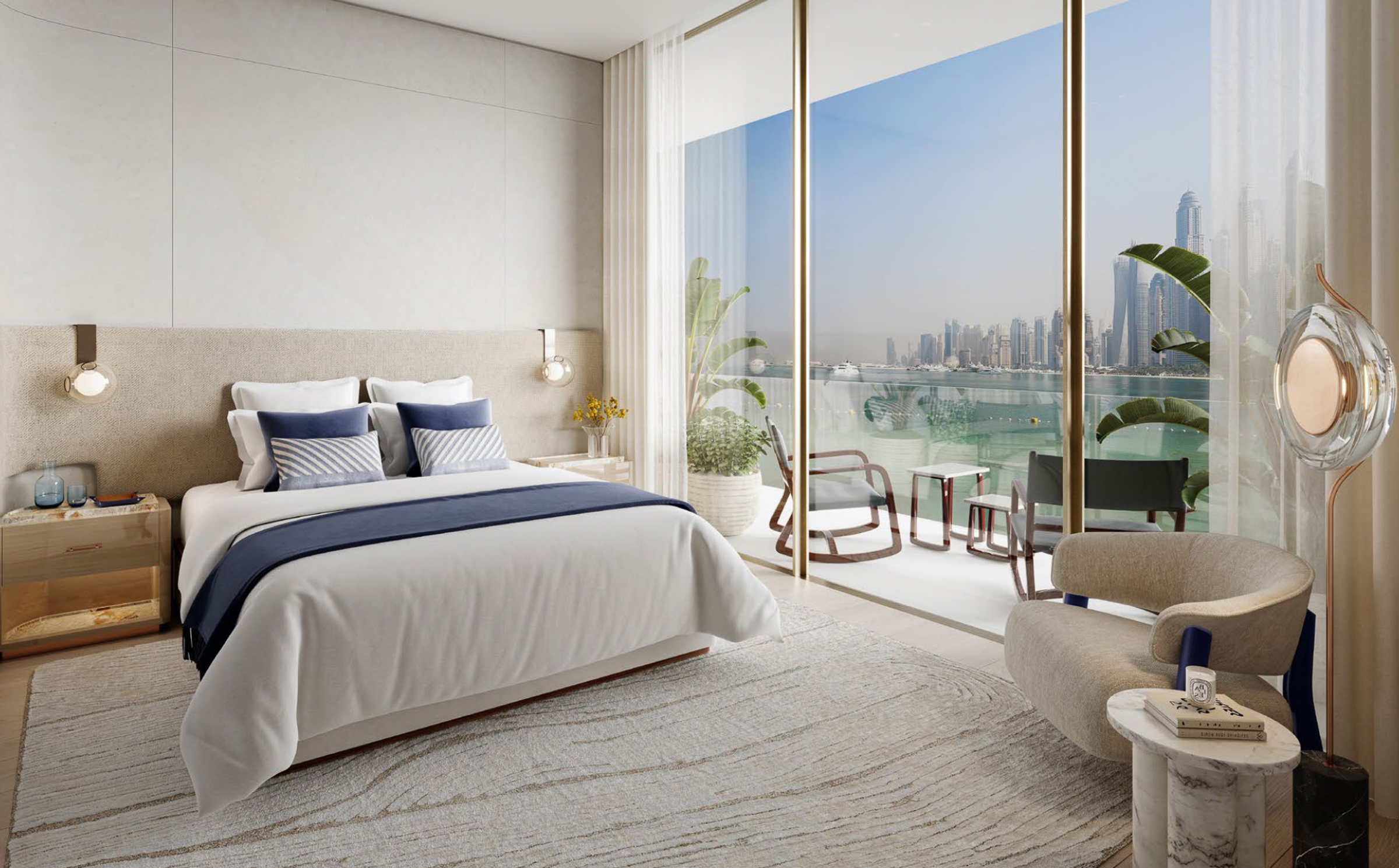 Exquisite Waterfront Apartment in Dubai Harbour - 物件實景
