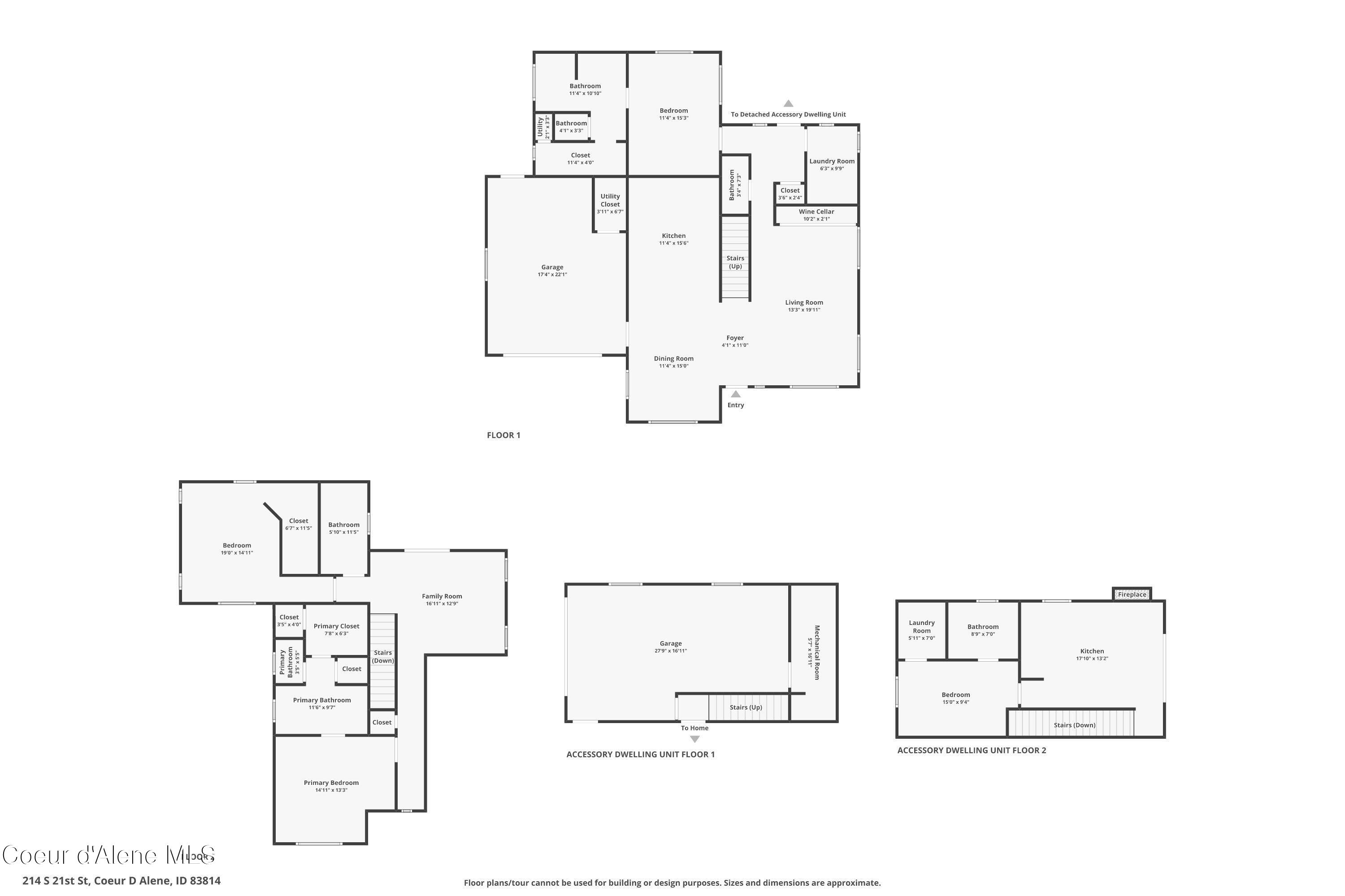 Coeur d'Alene, Idaho, 83814, United States, 4 Bedrooms Bedrooms, ,1 BathroomBathrooms,Residential,For Sale,1975946