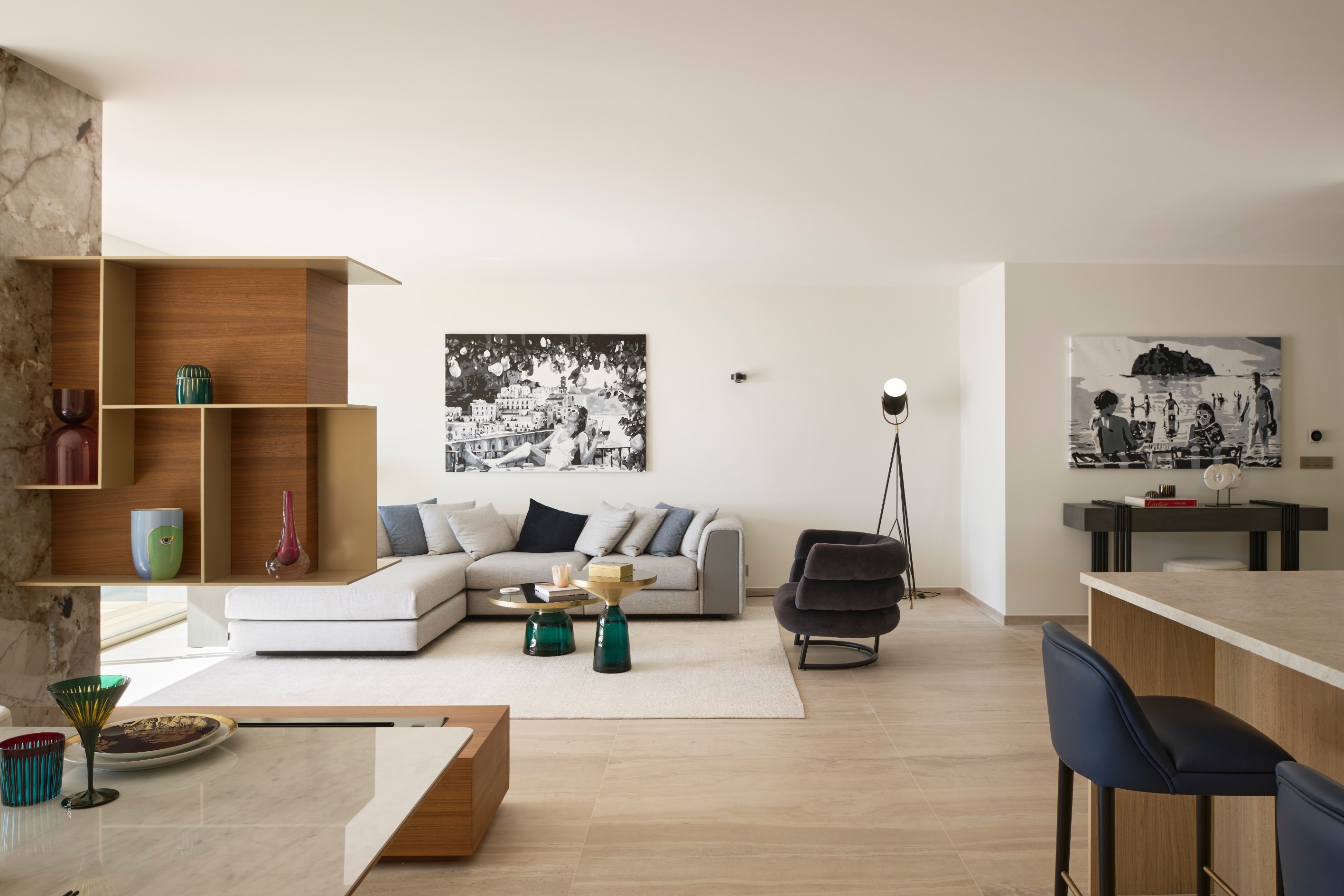  Cannes Palm Beach seafront apartment with large terrace and direct beach access - 物件實景