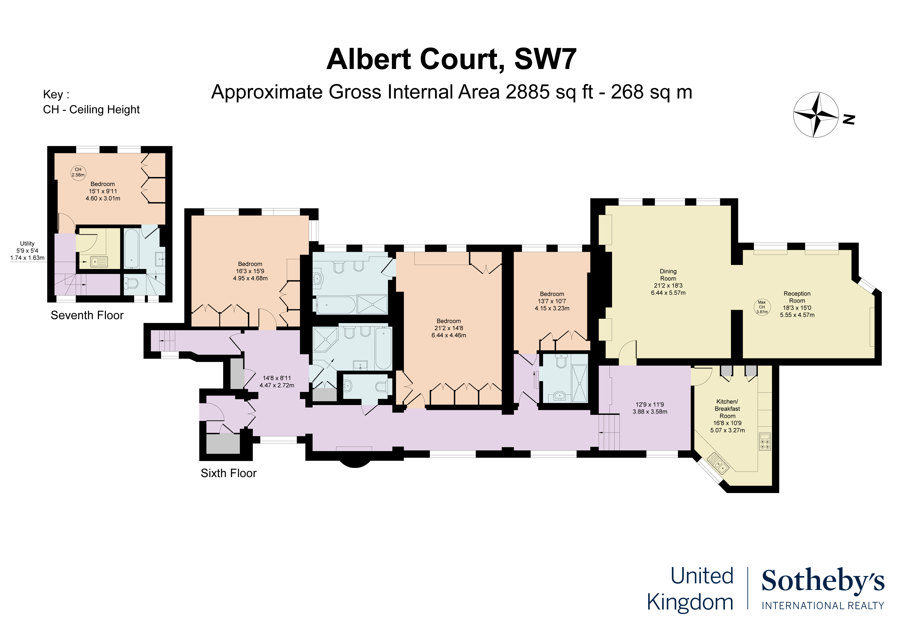  An impressive four-bedroom apartment in the heart of South Kensington - 物件實景