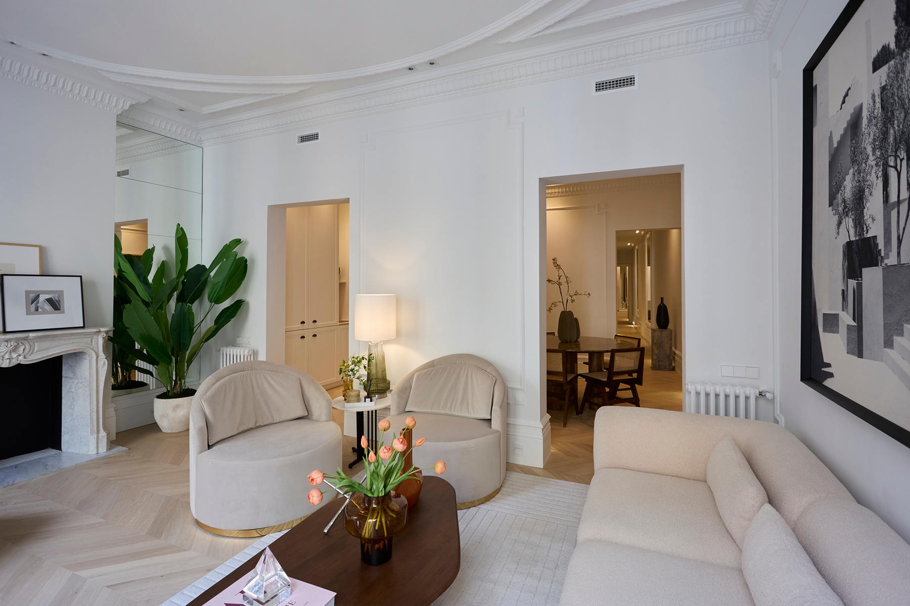  Elegant flat with 3 suites in classic Chueca-Justicia building, Madrid. - 物件實景