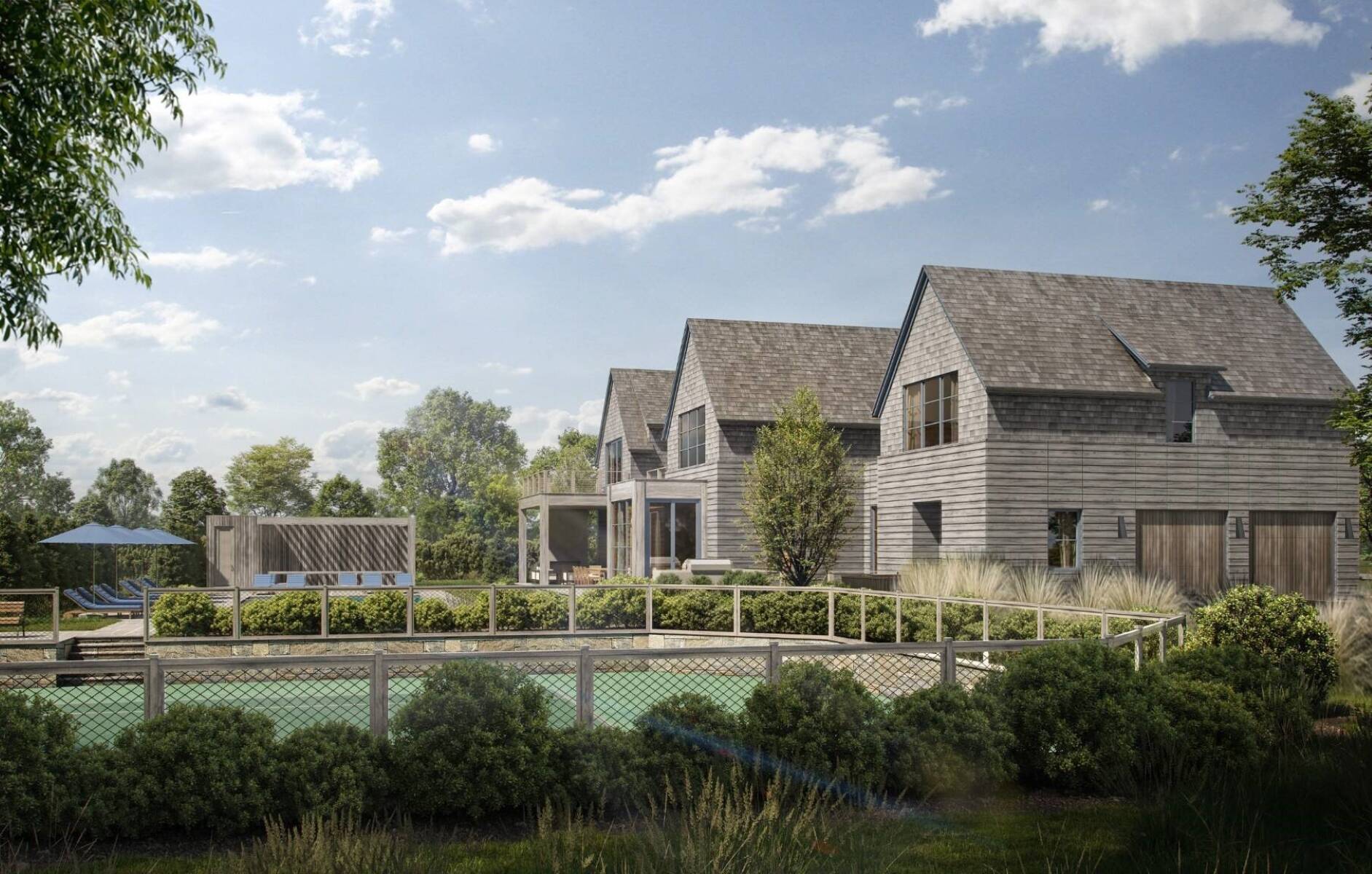  Prime Hedges Lane, Sagaponack South New Construction with Tennis - 物件實景
