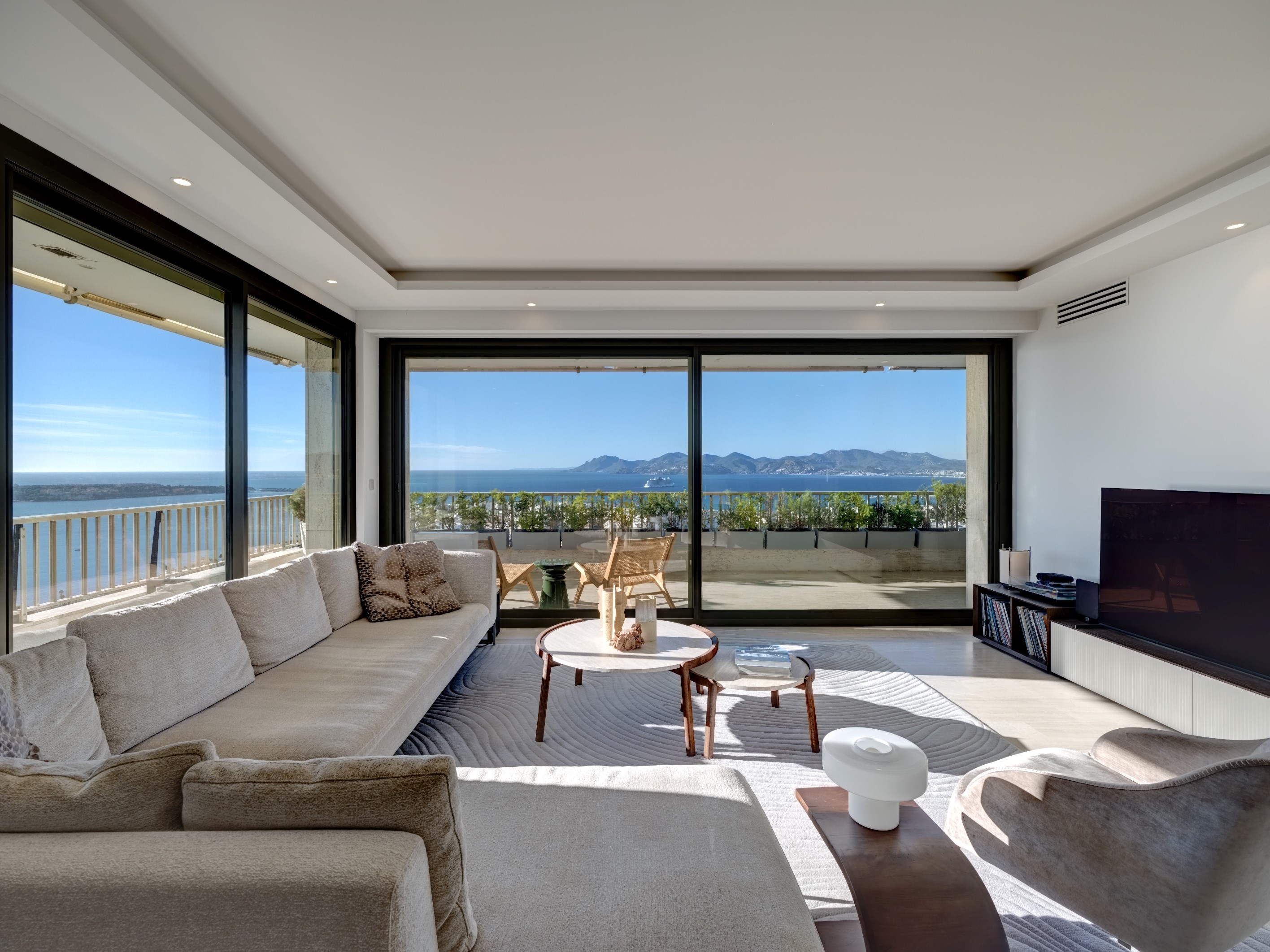  Cannes Californie : 3-bedroom corner apartment - vast terrace - Panoramic sea v… - 物件實景