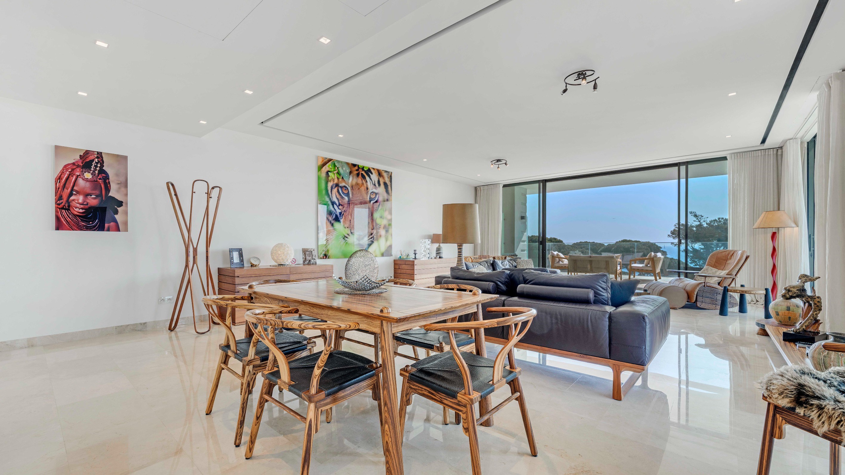  Sainte-Maxime seafront apartment 2 bedroom panoramic sea view pool garages near… - 物件實景