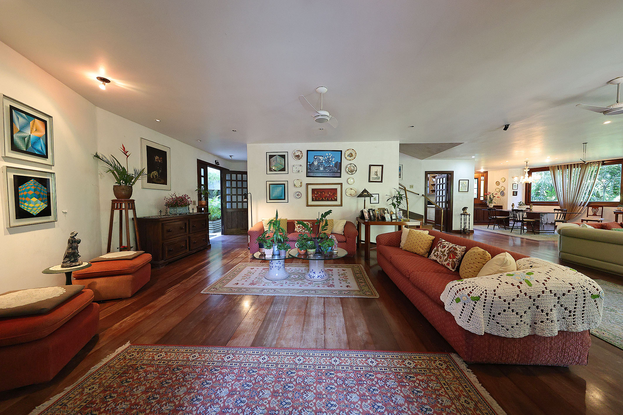  Residence in gated community with 936 m² integrated with the landscape in Gávea - 物件實景