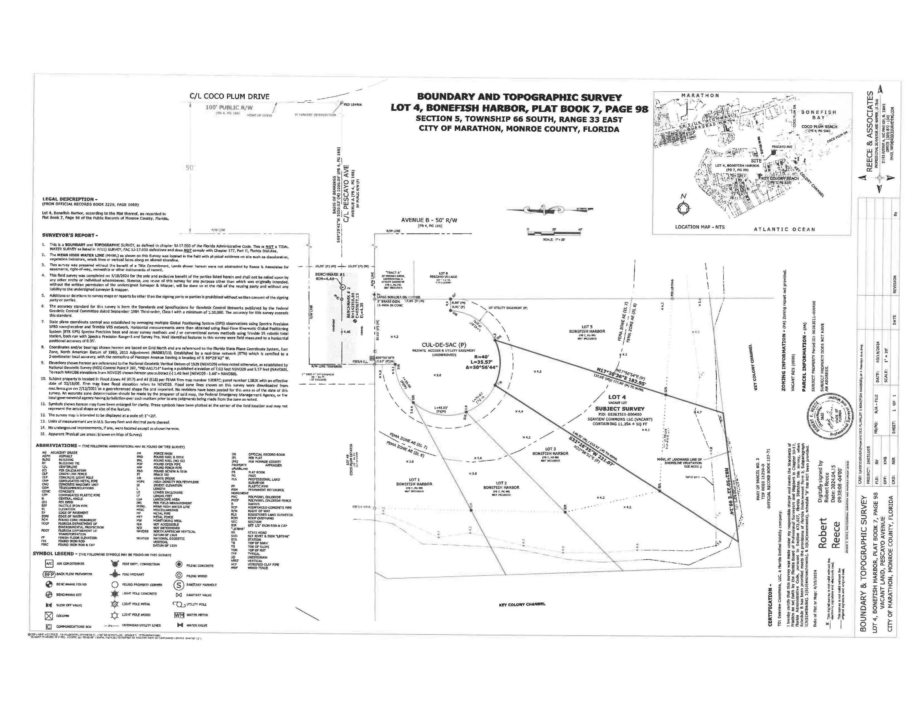 MARATHON, Florida, 33050, United States, ,Land,For Sale,1805196