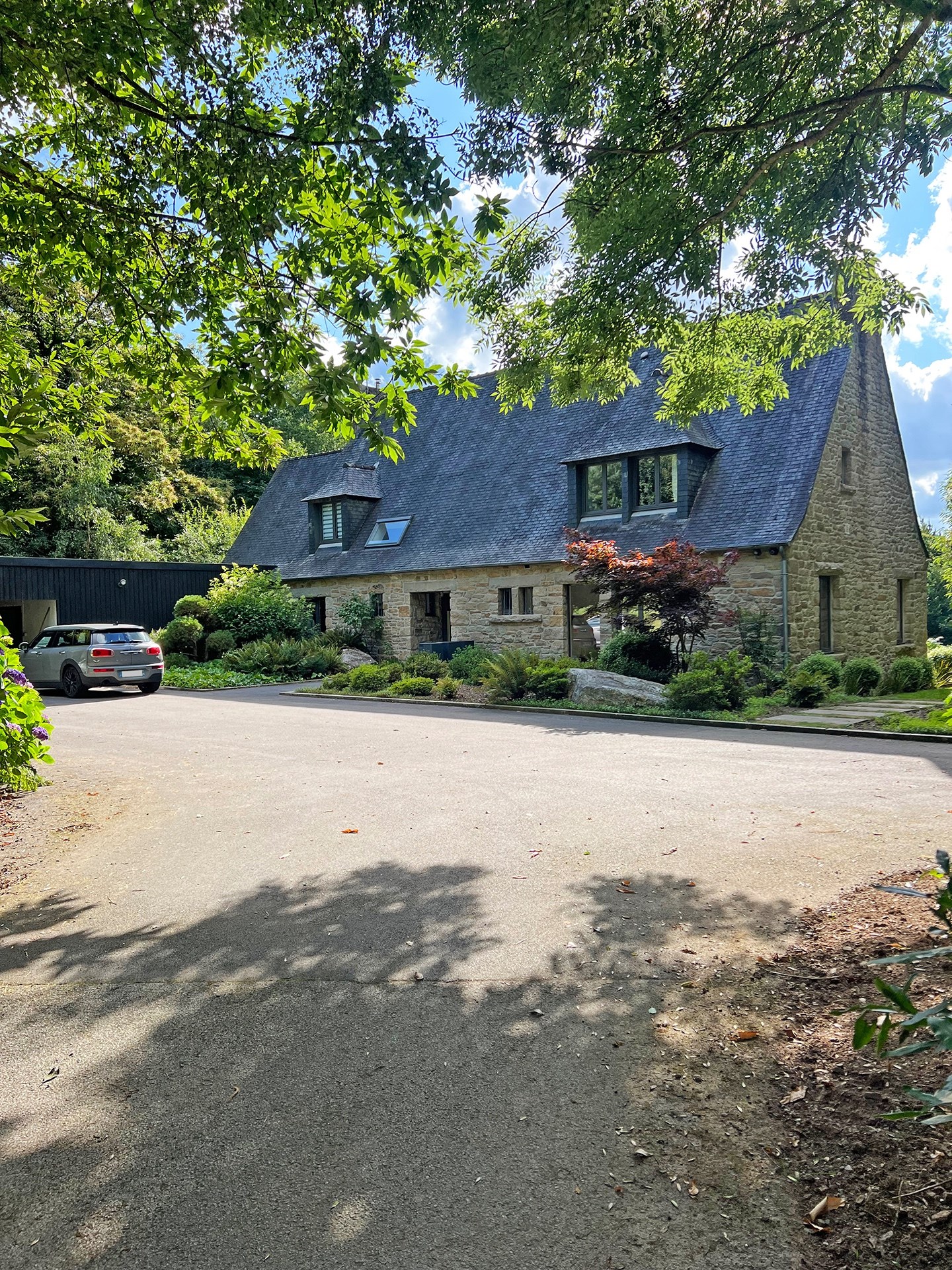  PLOUGASTEL, LARGE STONE HOUSE WITH POOL AND VIEW ON ÉLORN RIVER - 物件實景