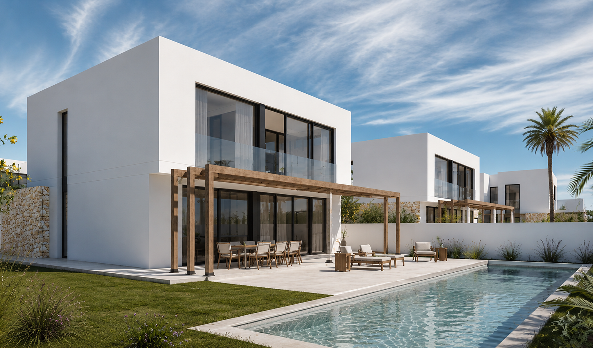  Plot with project for 4 homes in Sant Jordi, Ibiza - 物件實景