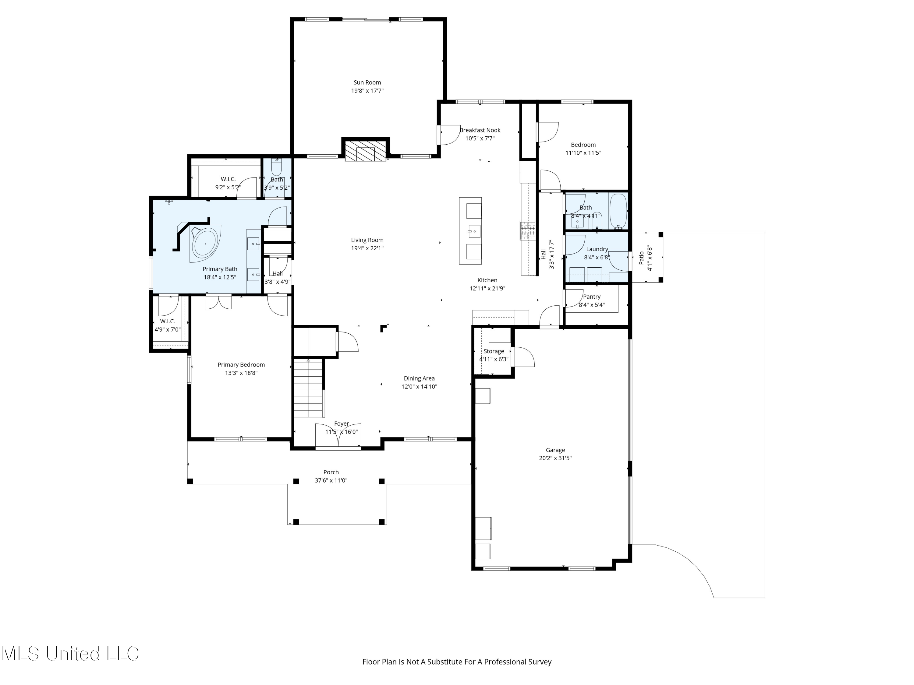 Hernando, Mississippi, 38632, United States, 5 Bedrooms Bedrooms, ,3 BathroomsBathrooms,Residential,For Sale,1991187