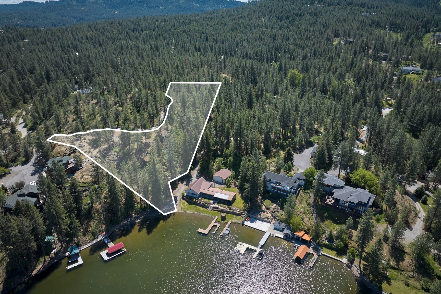  Rare 10 acre/3 Parcel Waterfront Property - 物件實景