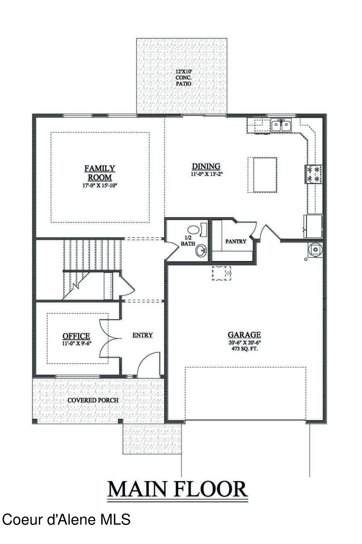 Hayden, Idaho, 83835, United States, 4 Bedrooms Bedrooms, ,2 BathroomsBathrooms,Residential,For Sale,1917300