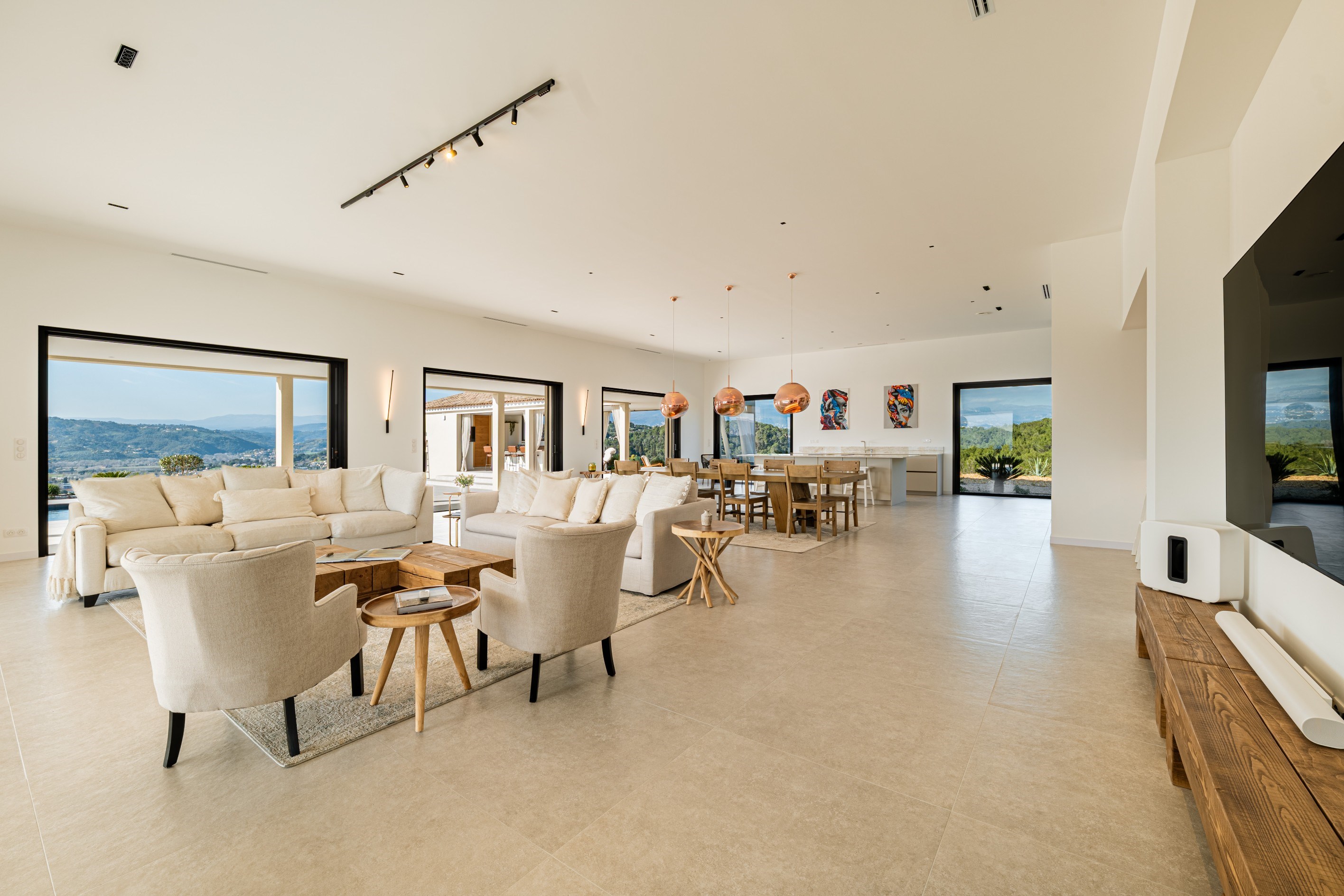  Mougins, private estate for sale, 533 sqm, panoramic views, guest house and 2.2… - 物件實景