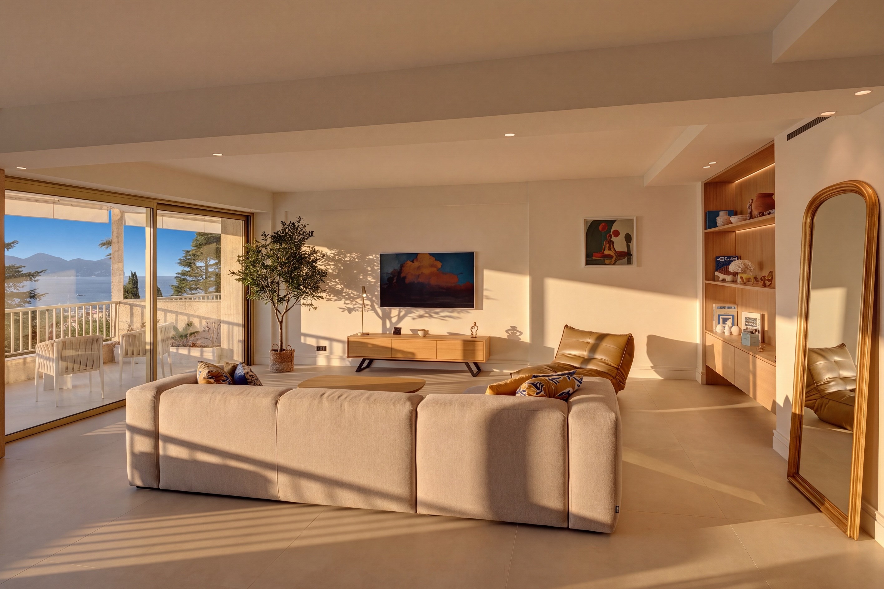  Cannes La Californie: Renovated 122 sq.m apartment with sea views and terrace - 物件實景