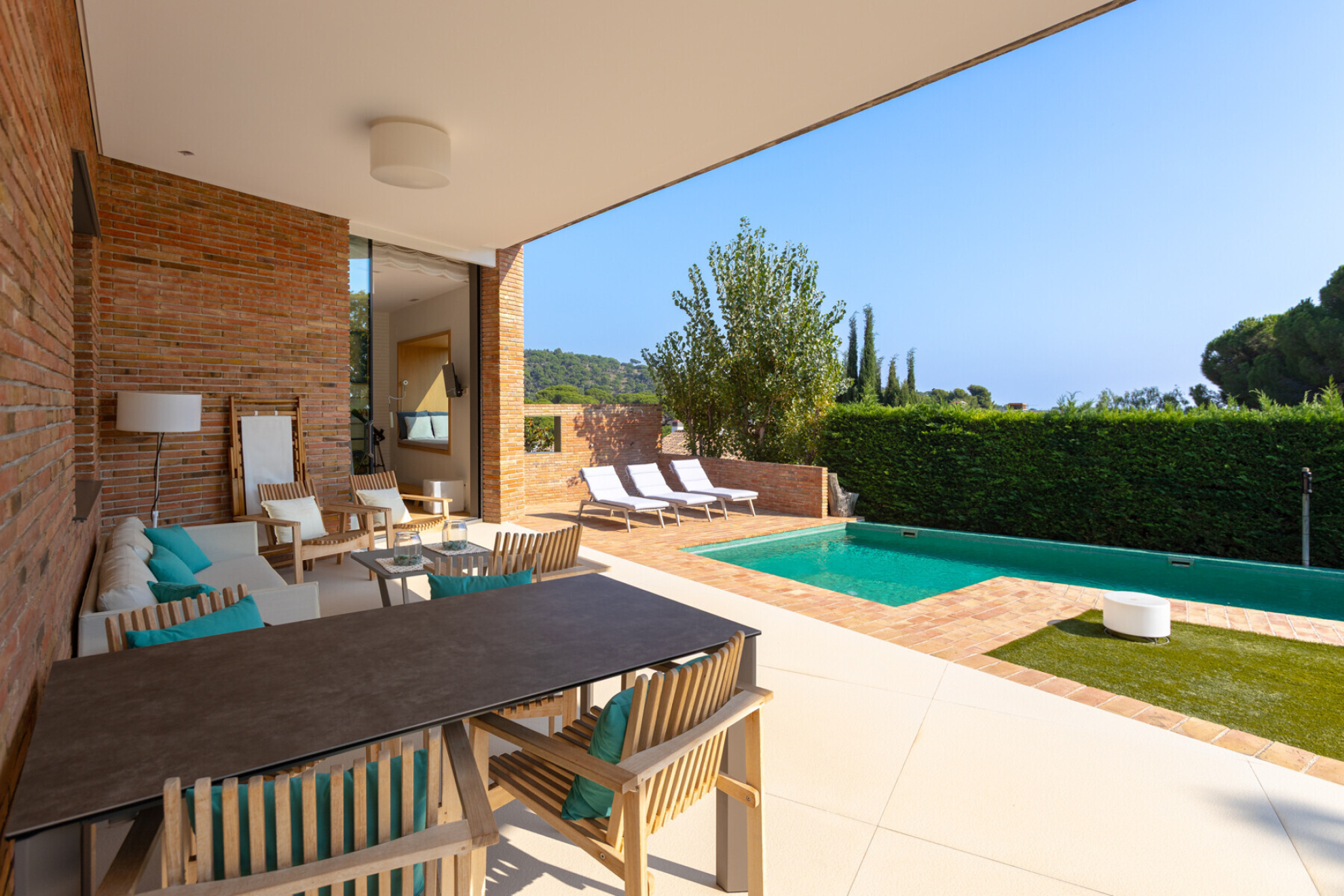  Extraordinary design house with swimming pool in the center of Alella-Costa BCN - 物件實景